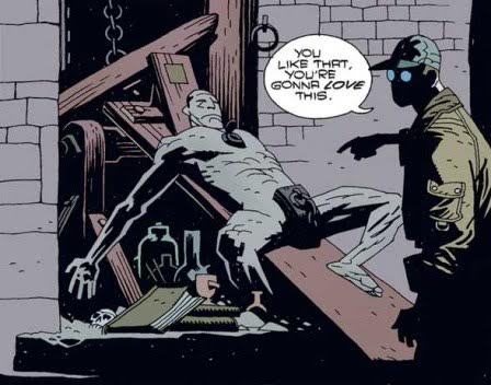 Credit: Writer/Artist : Mike Mignola Colorist: Dave Stewart