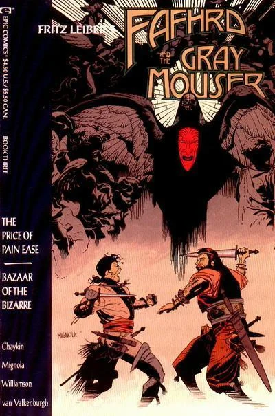 "Apparently a favorite of Mignola's among his early covers. One can see why."