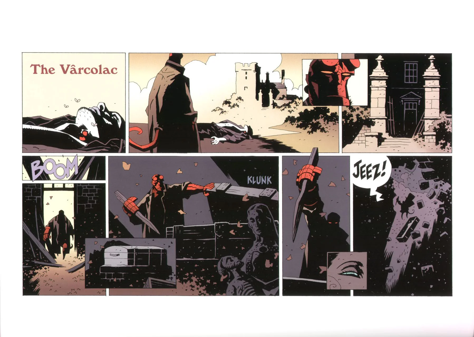 Words and Art: Mike Mignola Color: Dave Stewart