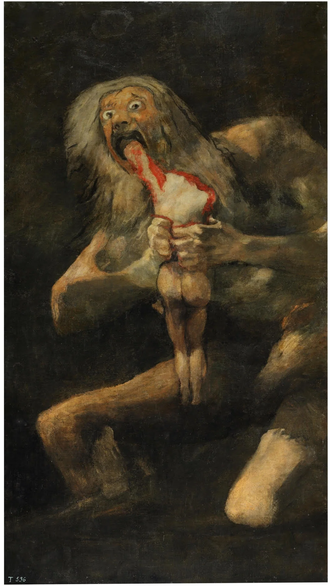 Goya or Pickman? Francisco de Goya, Saturno devorando a su hijo, “Saturn devouring his young” (1819-1823)