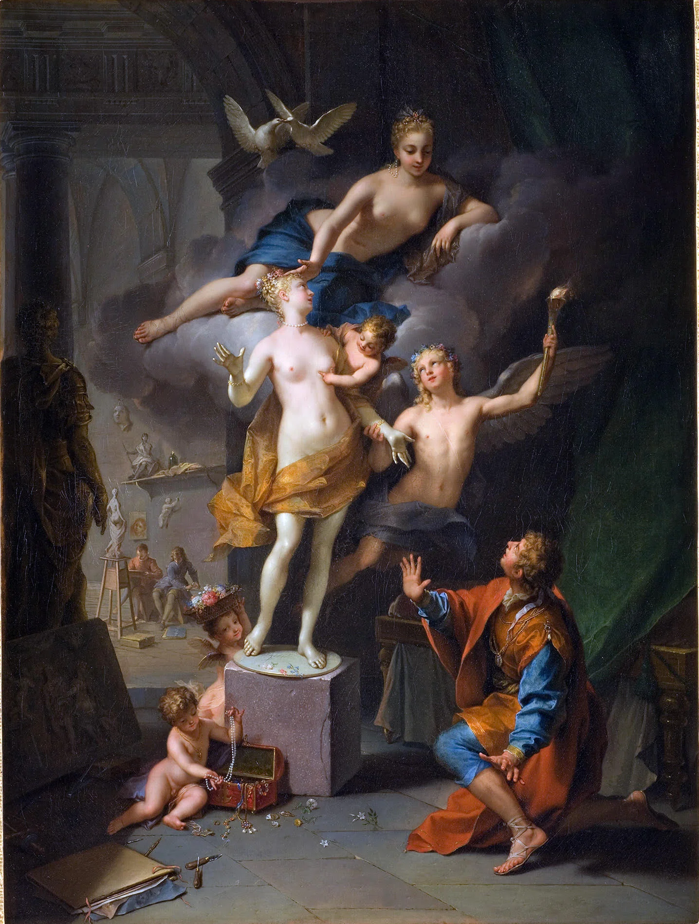 Pygmalion by Jean Raoux