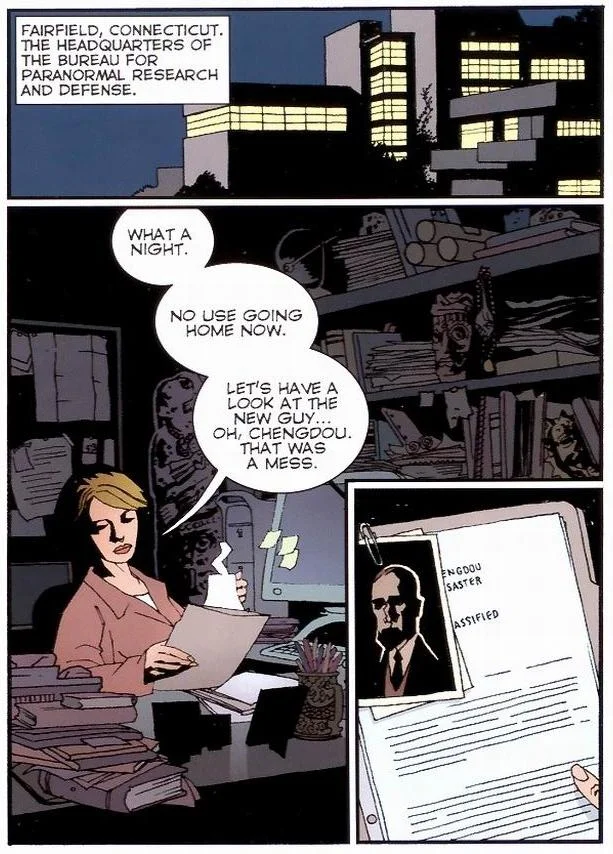 Words and Art: Mike Mignola Color: Dave Stewart