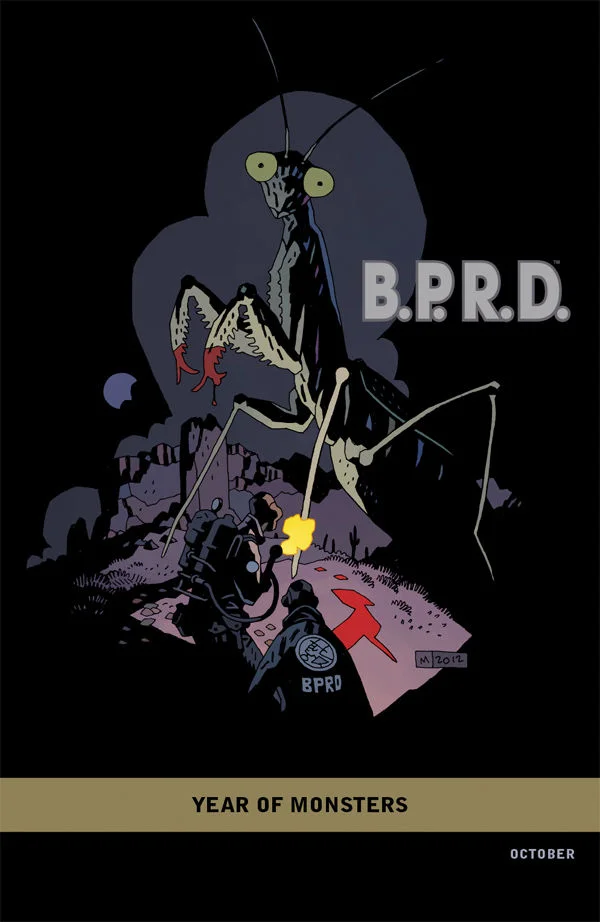 Variant cover to 1948 #1 Artist: Mike Mignola Colorist: Dave Stewart