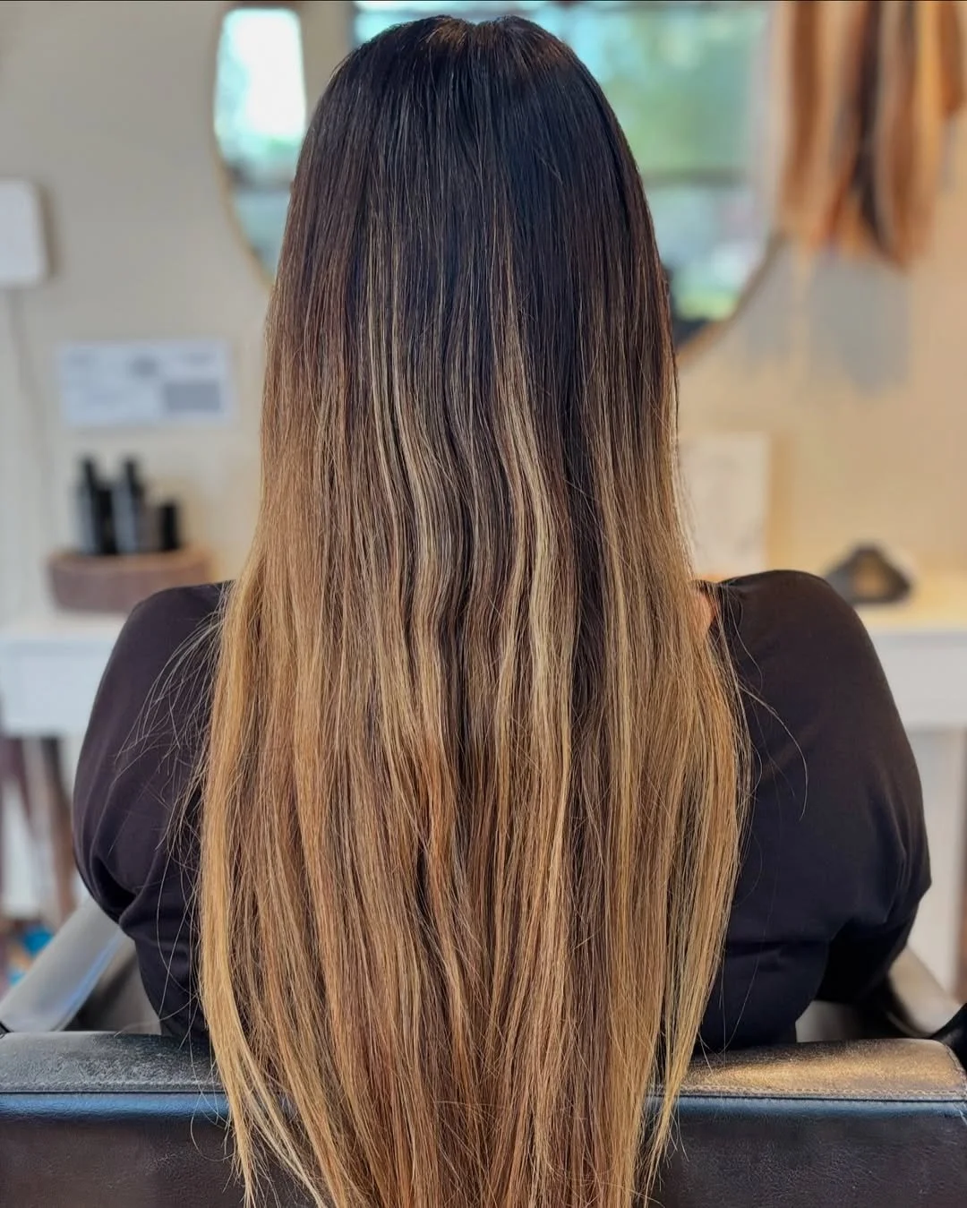 Before, color transition with two shades.