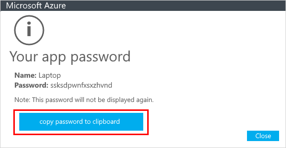 App passwords are useful for obsolete or minimal footprint devices such as IoT