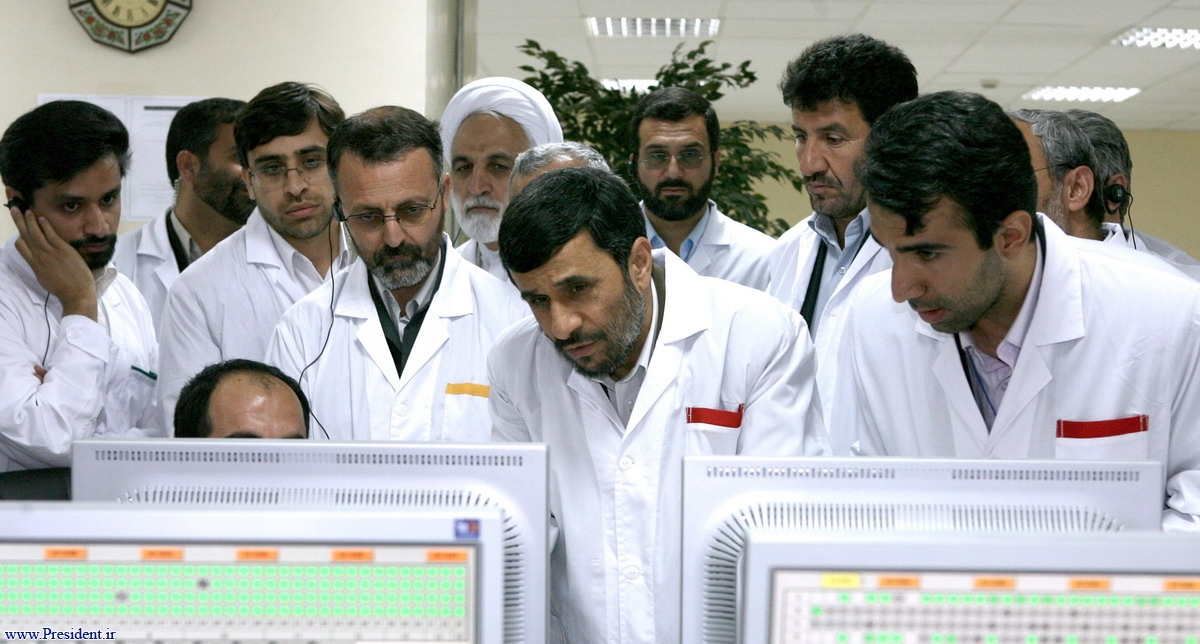 This image released by Iran’s state media showed the centrifuge layout for part of the Natanz facility.