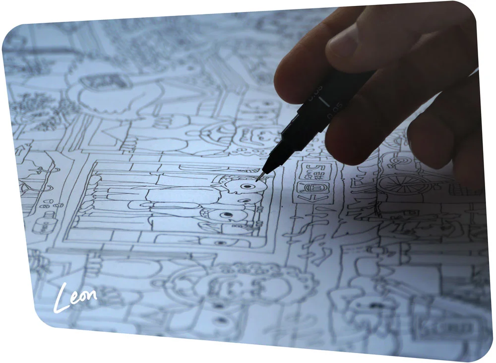 Drawing 'Beijing Technicolour Dream Coat'