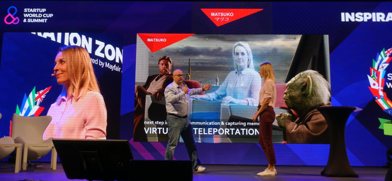   Pitching at Startup World Cup &amp; Summit 2017 in Prague.   