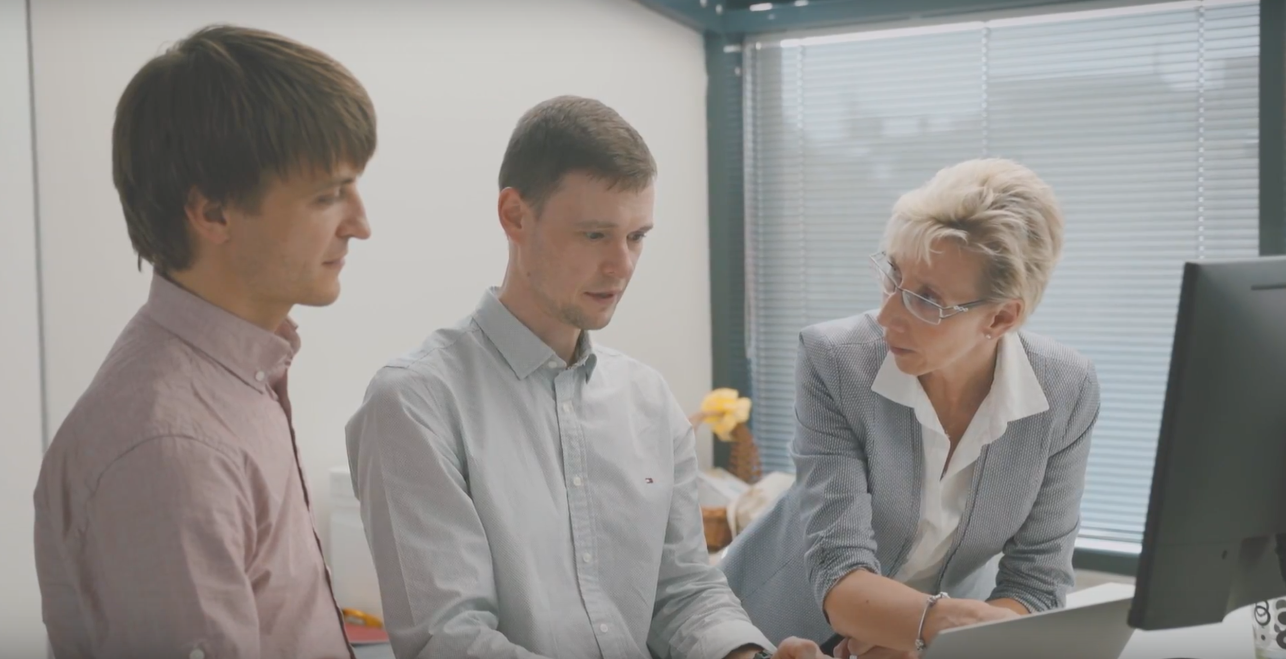   The SIMMST founding team - Sergey Shpak, Alexander Vasylchenko and Katarina Adam.  