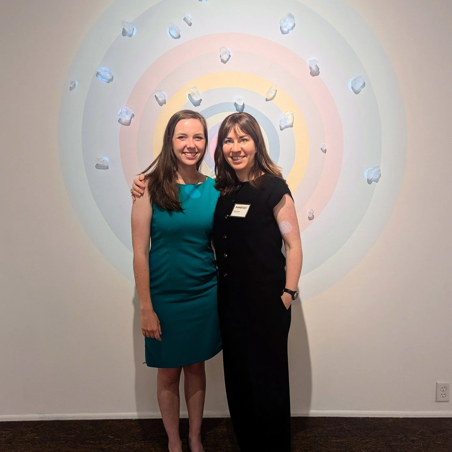 Thank you to all who came out to the opening of The Ground is Full of Stars @manifestgallery . Also opening was Manifest's annual Drawing Exhibition, Ex Nihlo, and Aquatica. It was so good to see family @christianajo_ , old friends @garysczerbaniewic