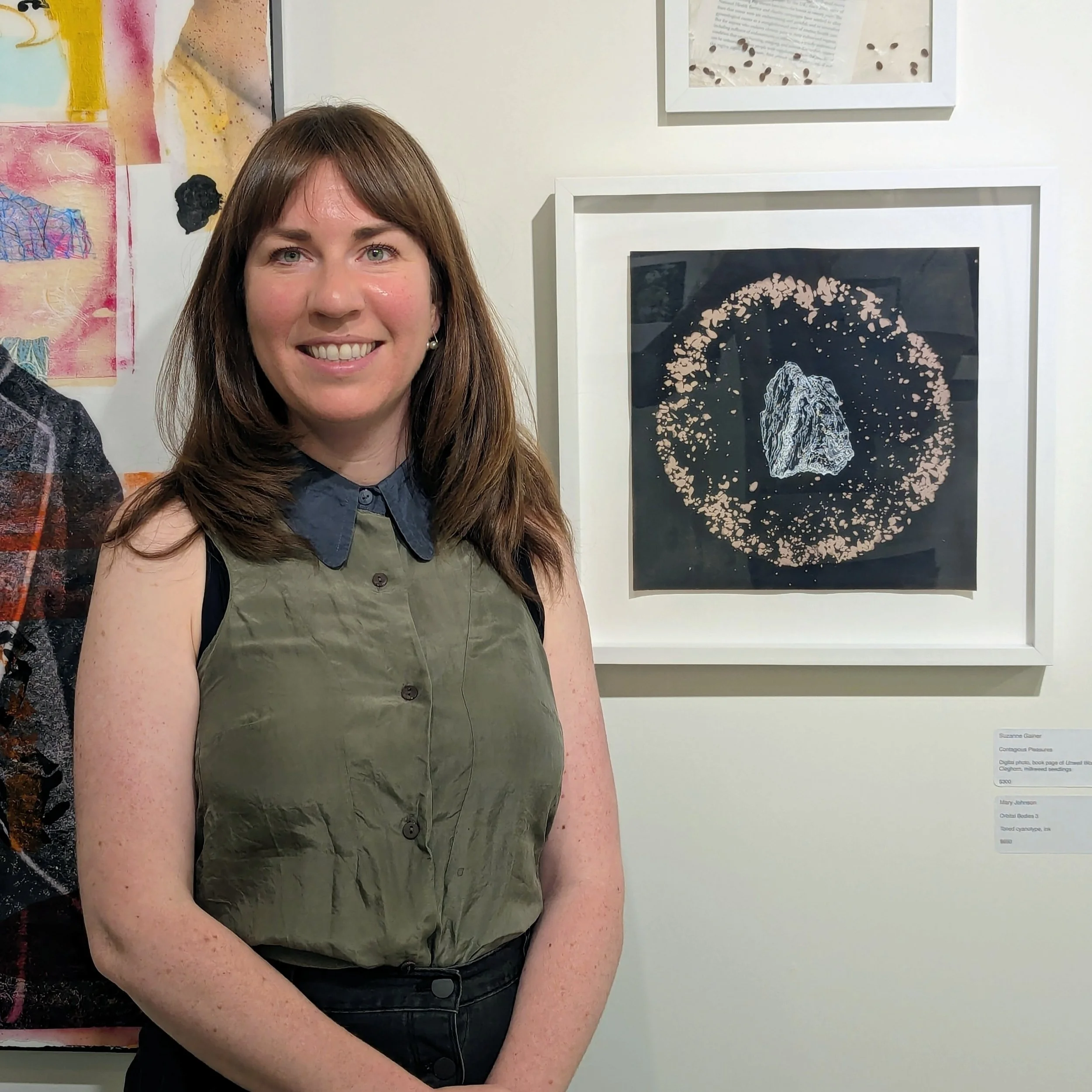 Very happy to be included in @thepollinatorartspace show Passing Glance, juried by @thecuriouscurator_nicole from the Westmoreland Museum of Art. Some really beautiful and fascinating work on view until July 25th- all using the photograph in unexpect