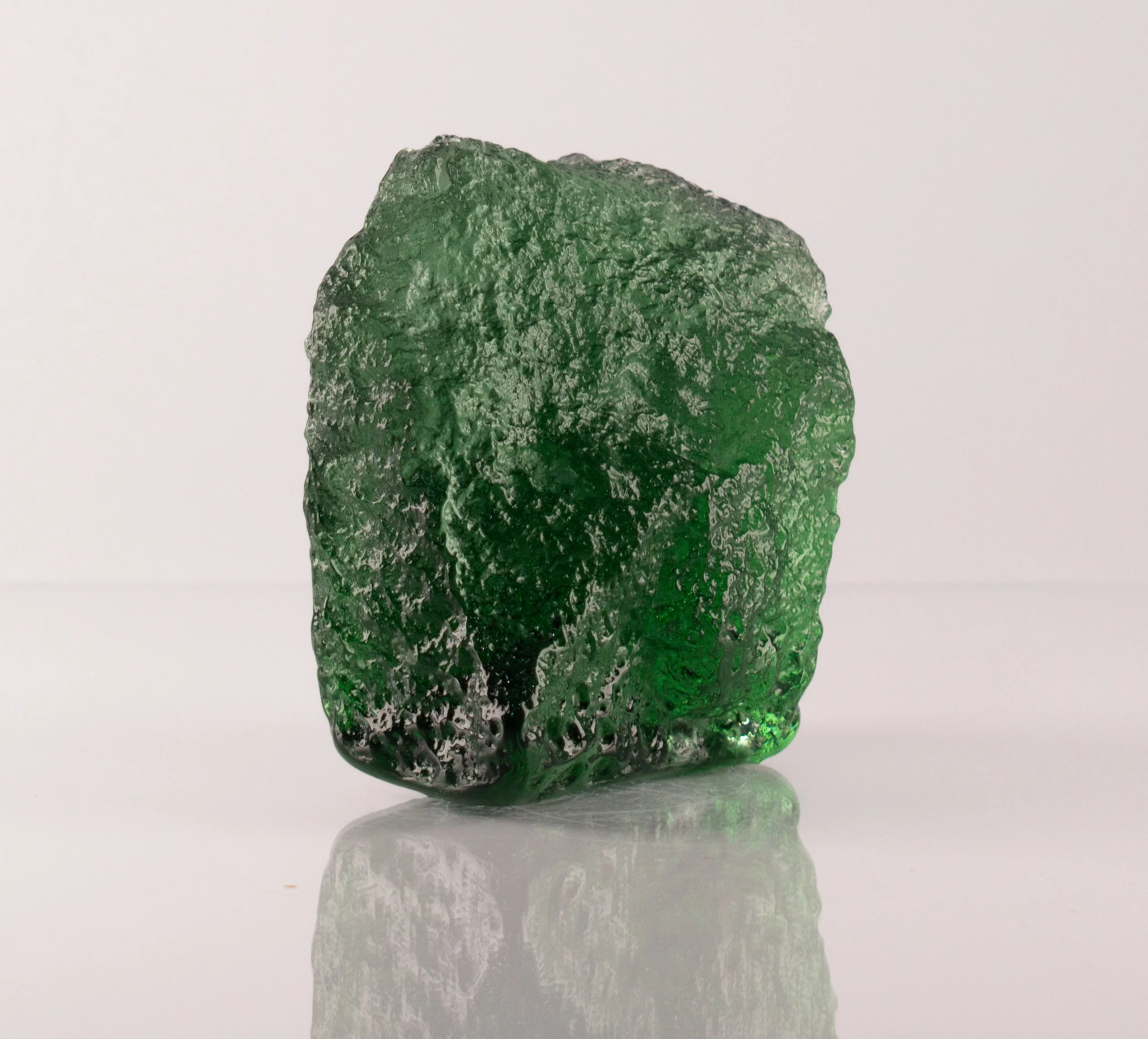 Ground Star 1 | Kiln cast glass | 2026 | 2.75 x 2.5 x 1.25"