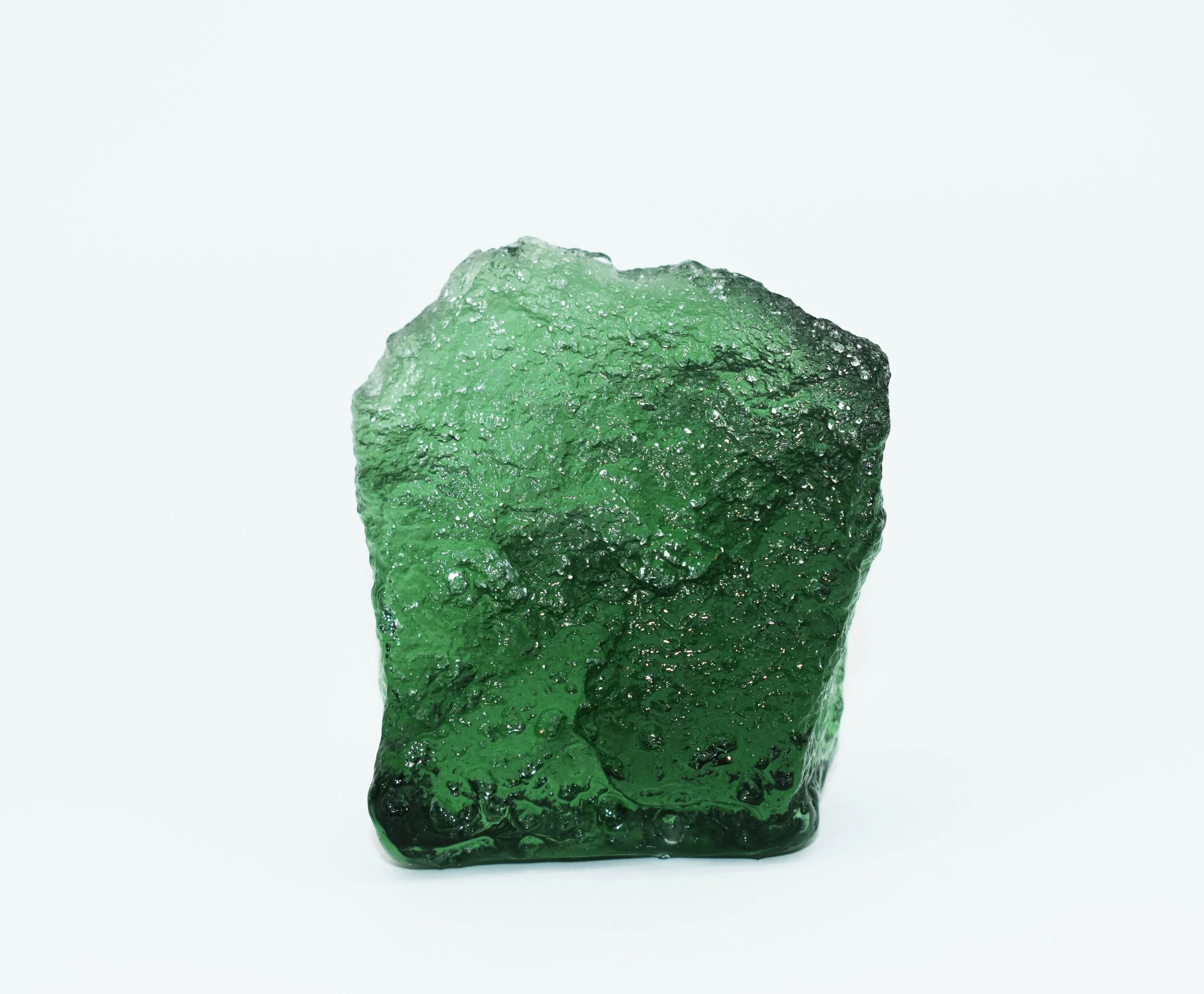 Ground Star 1 | Kiln Cast Glass | 2026 | 3"x 2" x 1.75"