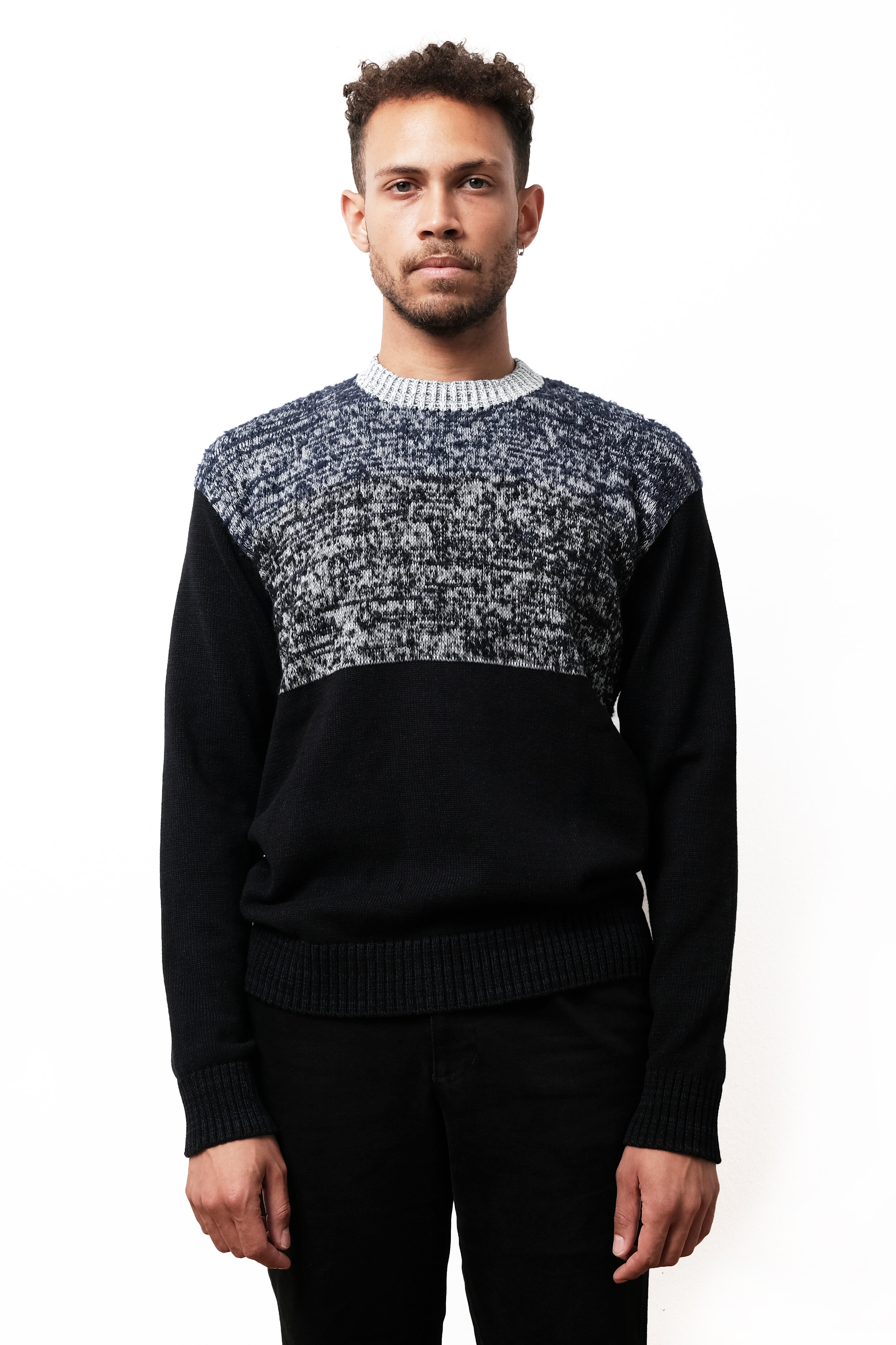 BARRY BLOCK JUMPER Black