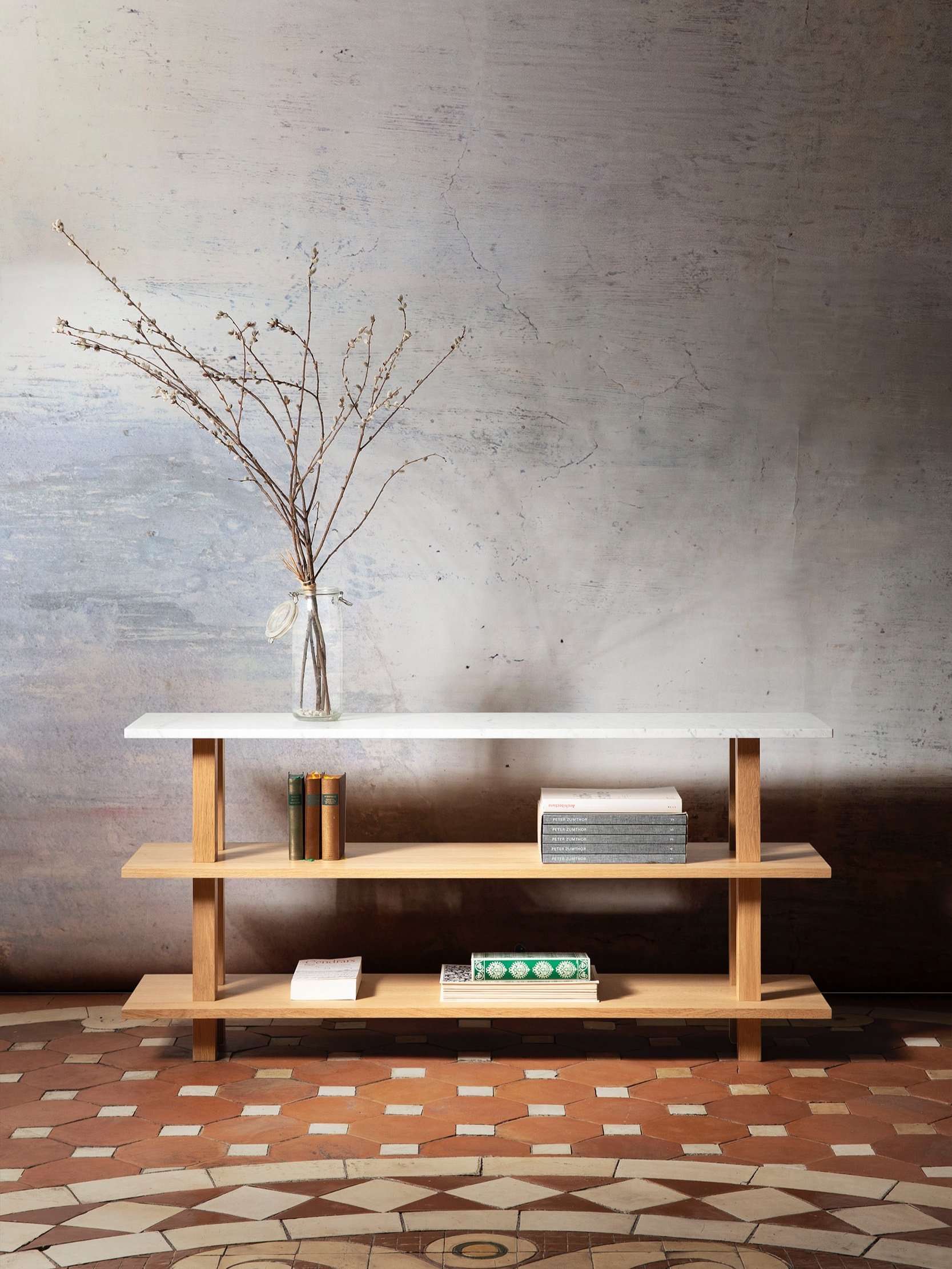 Large Carrara Console