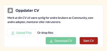 Motivasjonsbrev / Motivation letter