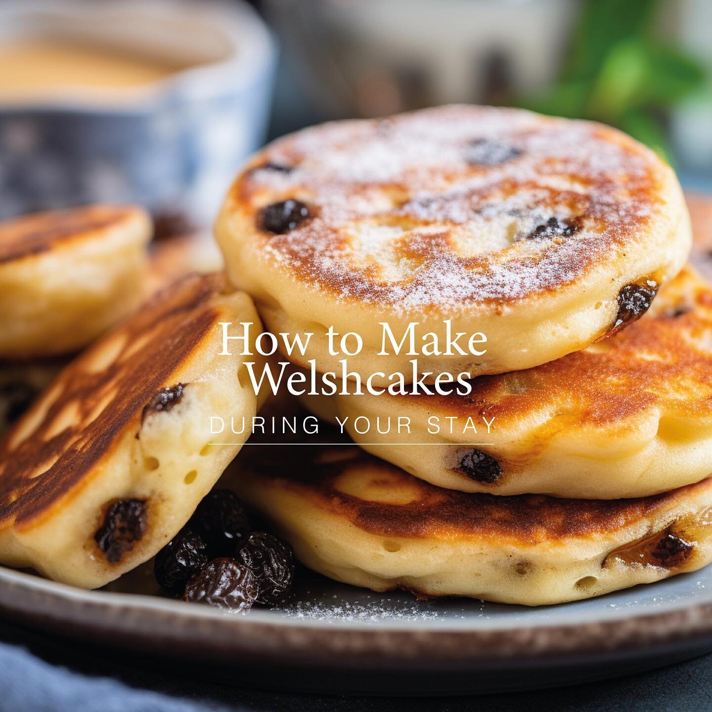 How to make Welshcakes in your cottage&rsquo;s kitchen 

#welshcakes
#welshtreat
#yum
#baking
#relaxing