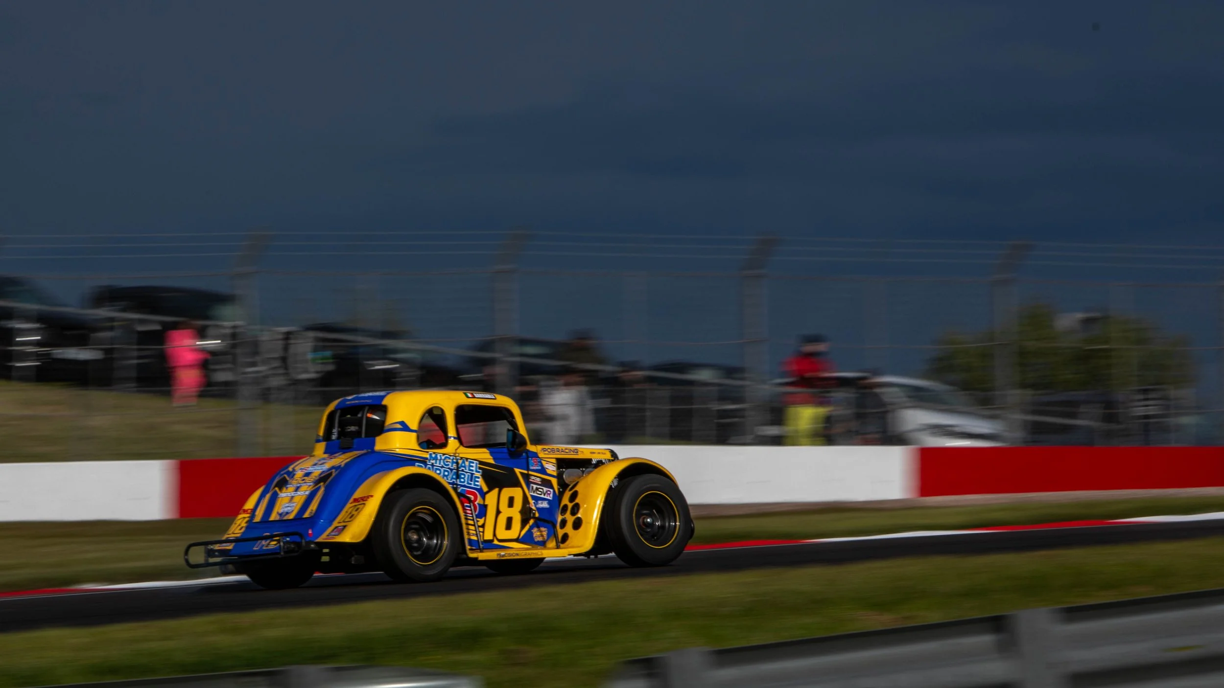  A wet Donington Park race, the legends   Date: 24th April 2024    Taken: f5.6, 1/125 sec iso 100 @ 400mm    With: Canon 5D mkIV and 70 - 200mm f2.8 + 2x extension.  