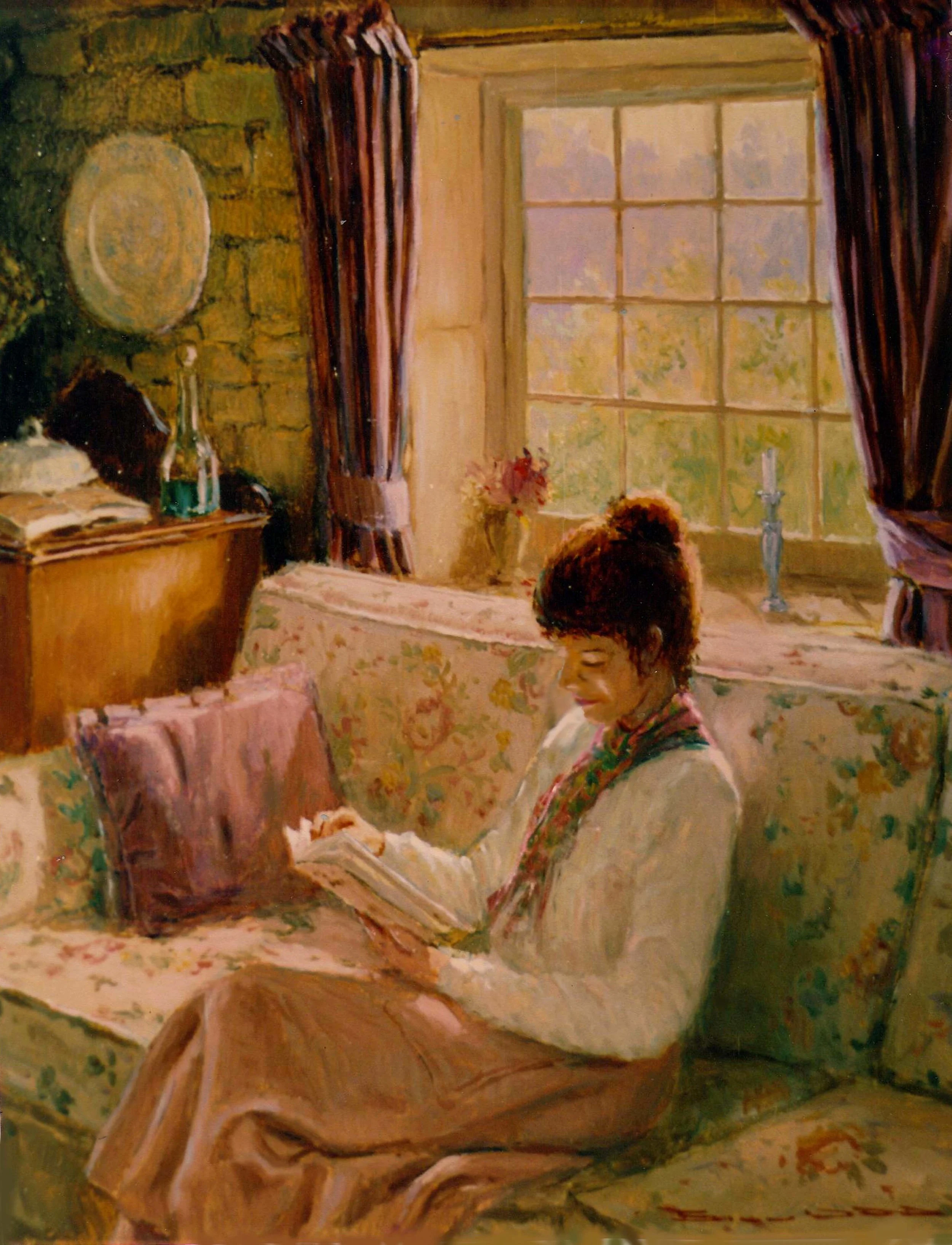 The cottage window by Bill Odd