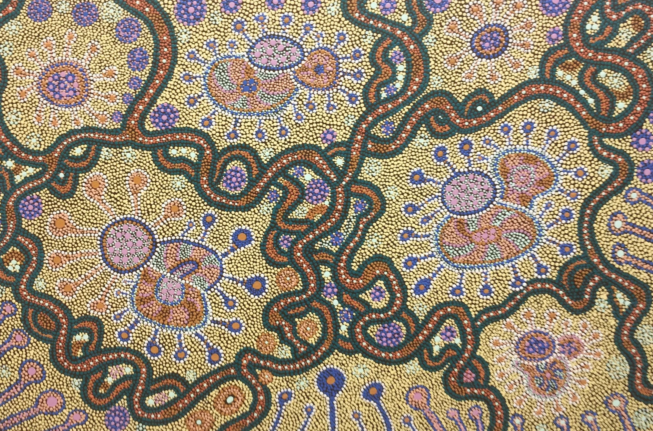 Jen Martin Koo-Bee (Possum Dreaming), Acrylic