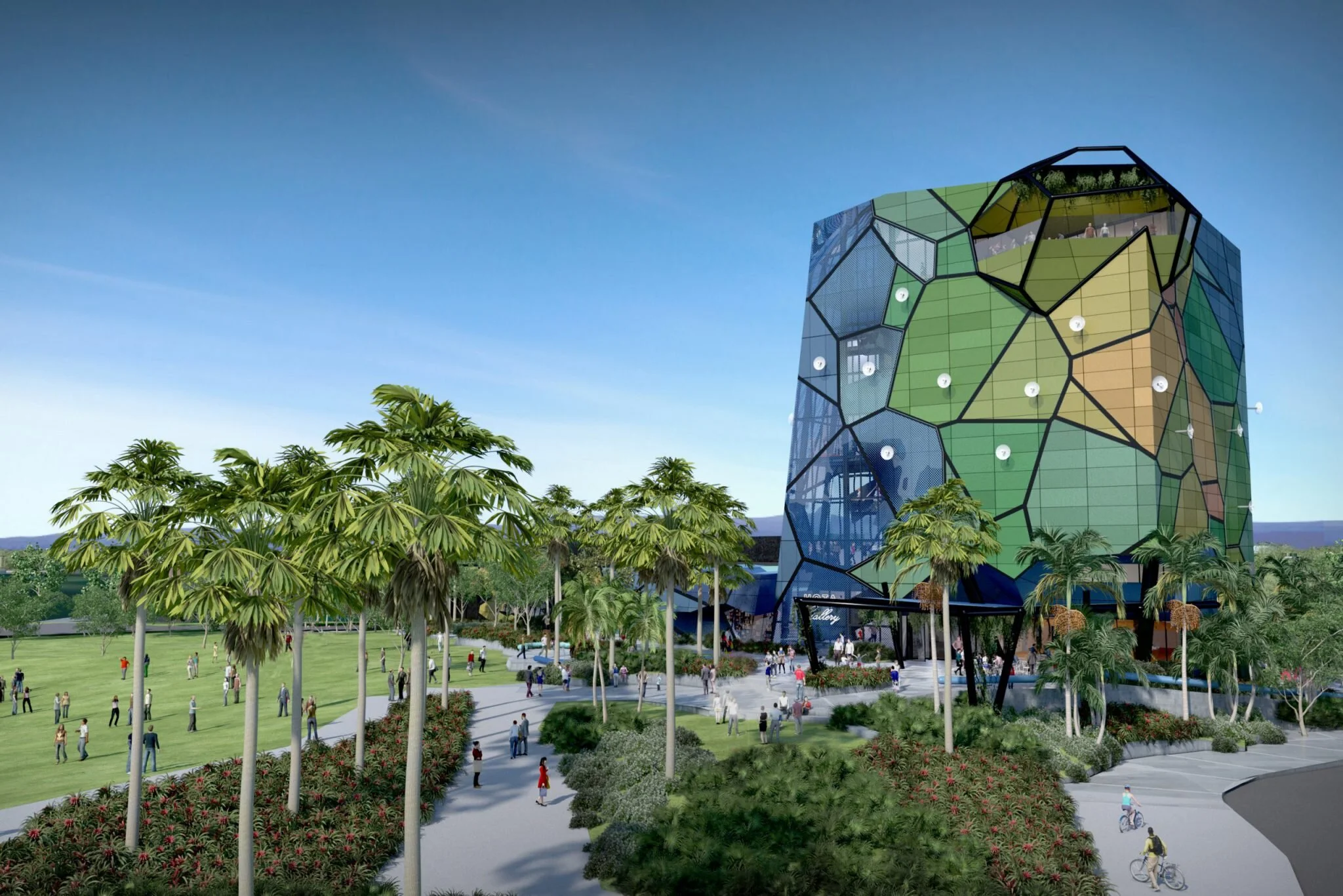 New HOTA Gallery at the Gold Coast, opening 10 April
