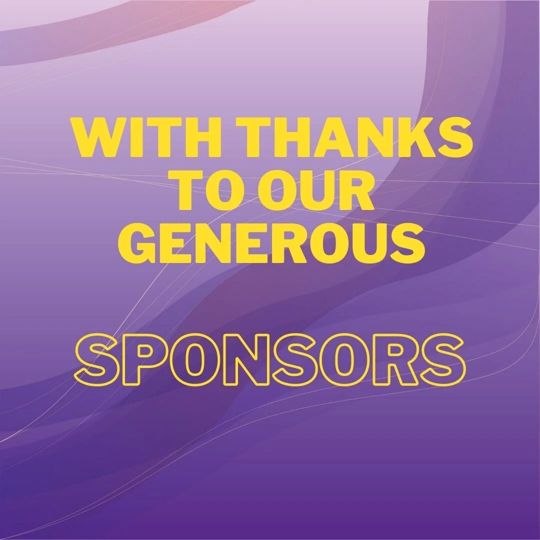 Thanks to our sponsors