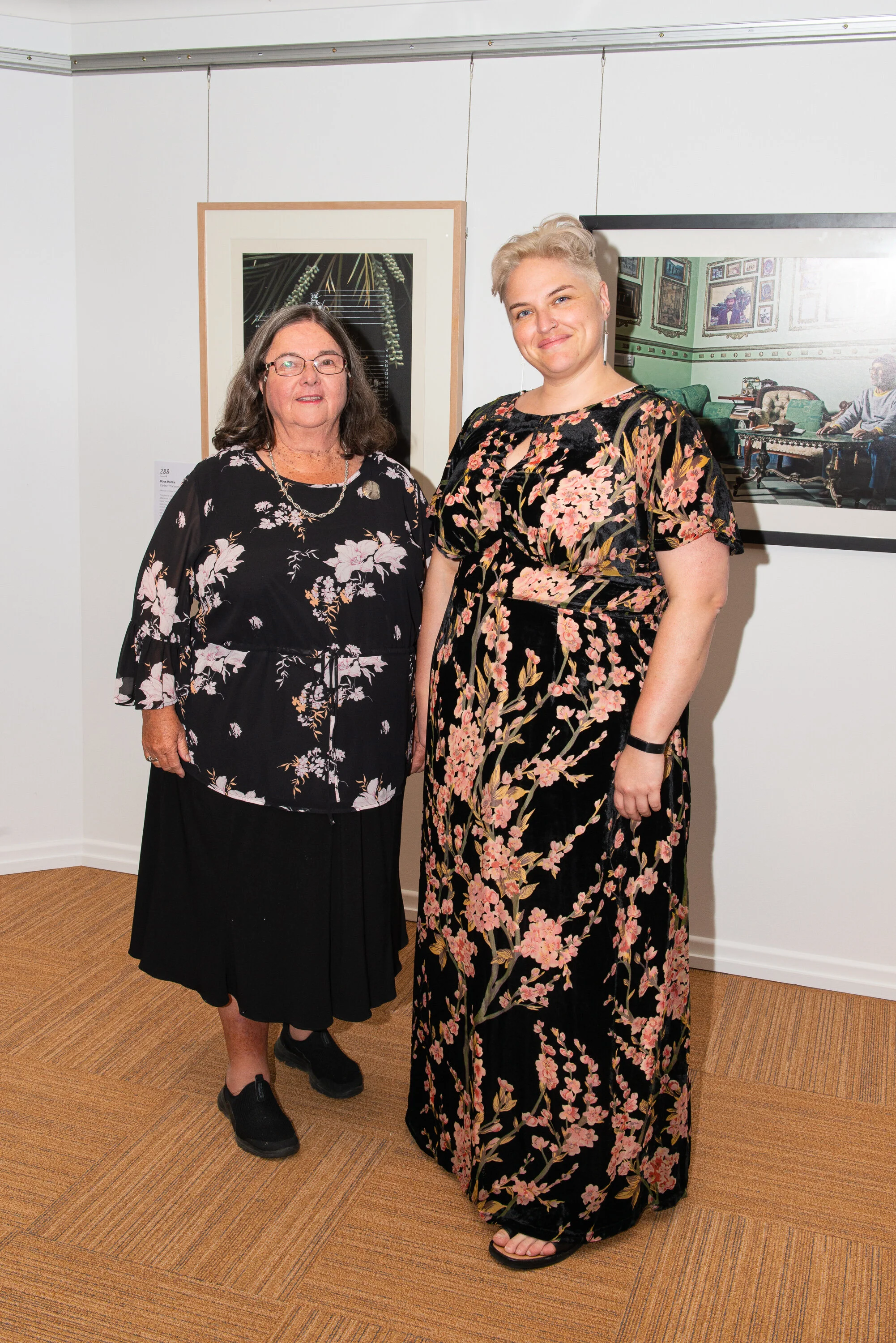 Teena Wilcock and Rachael Parsons- photo by Keith Barnett