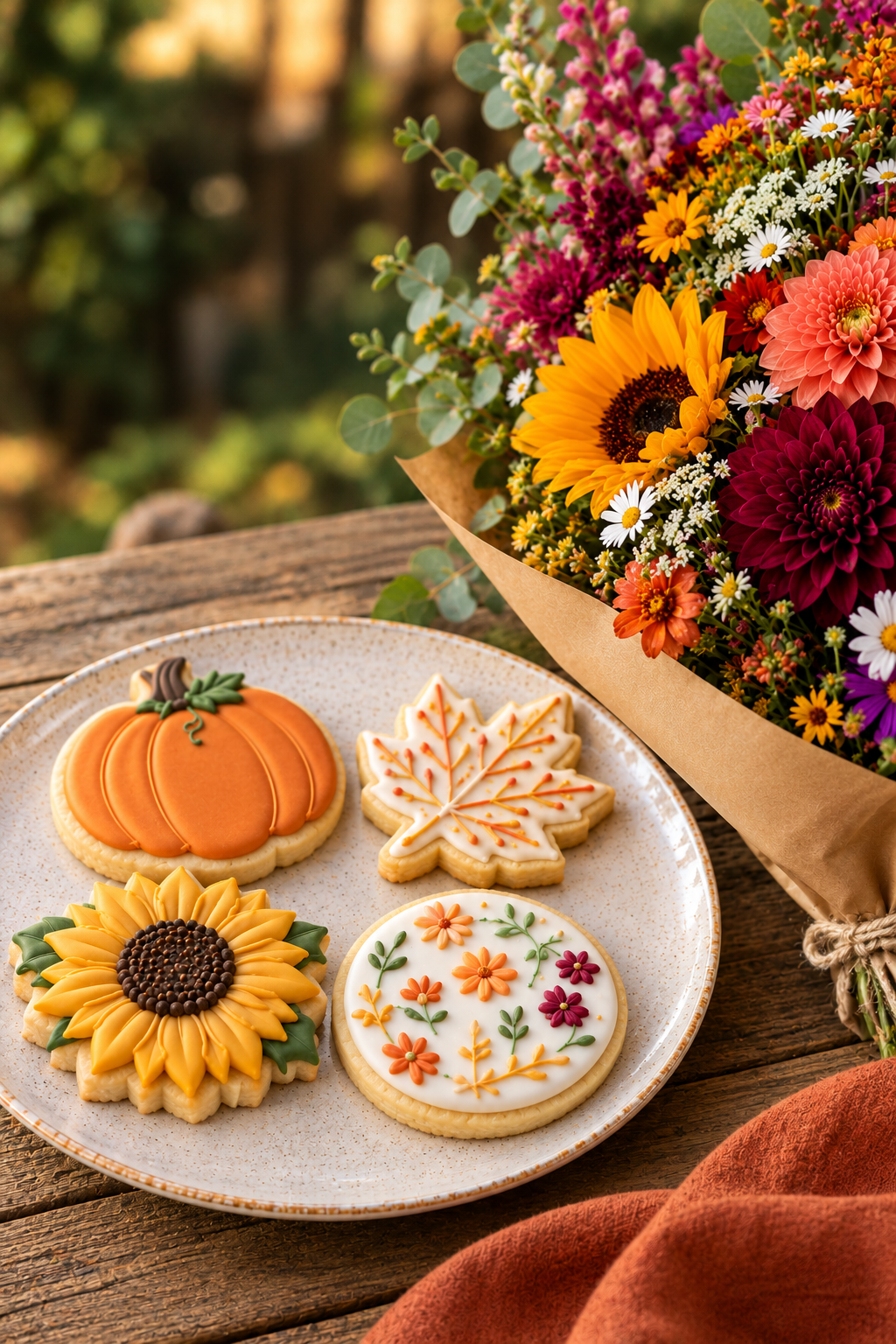 Fall Frosting and Flowers