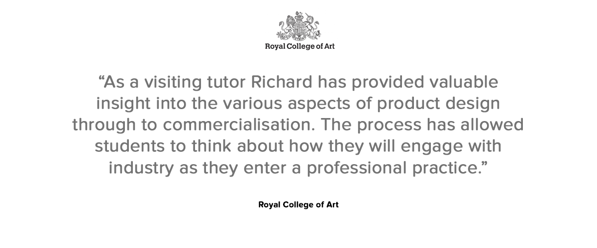 Royal College of Art testimoinal