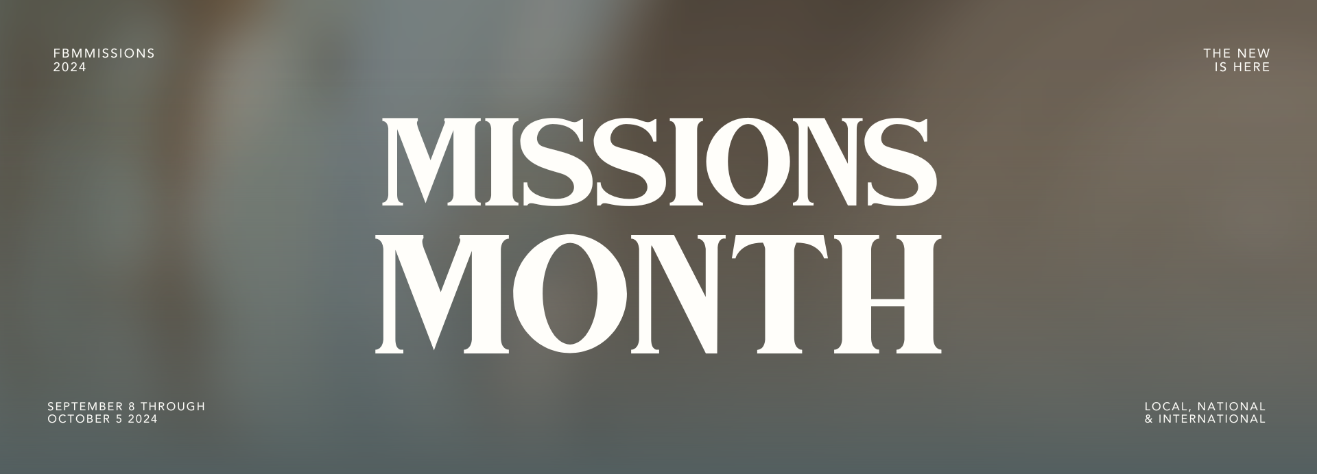 Missions Month