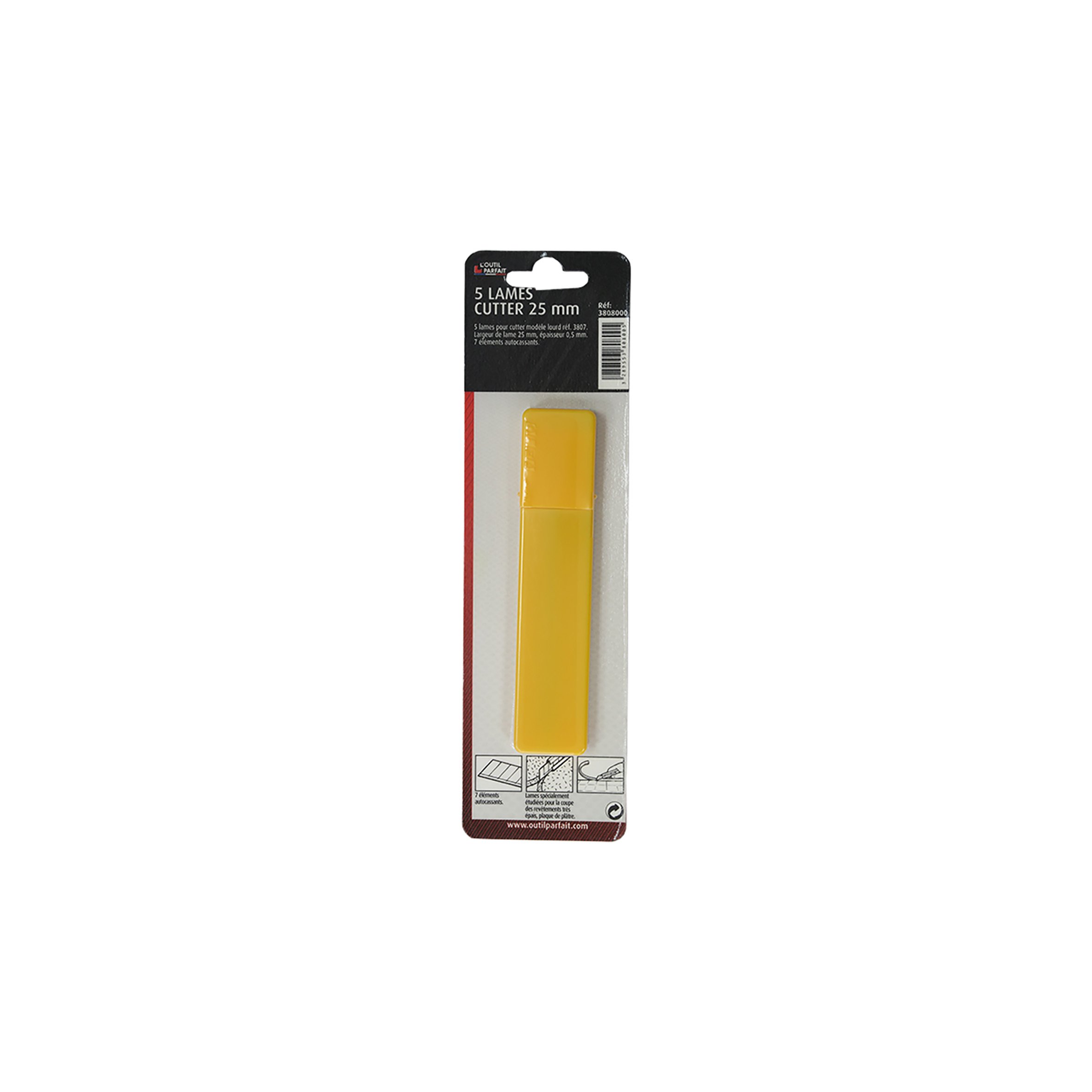 3808000 L'Outil OLFA HB Cuttermesser Klingen 25mm OLFA HB-5B Cutter (5St.)