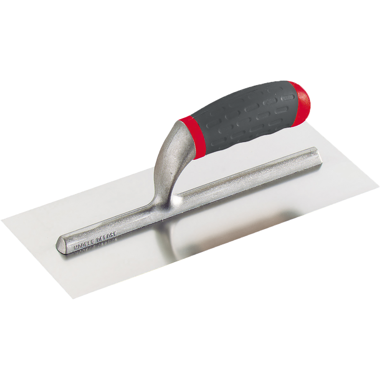 2121000 L'Outil Edelstahl Glättekelle abgeschrägt Soft 28x12cm