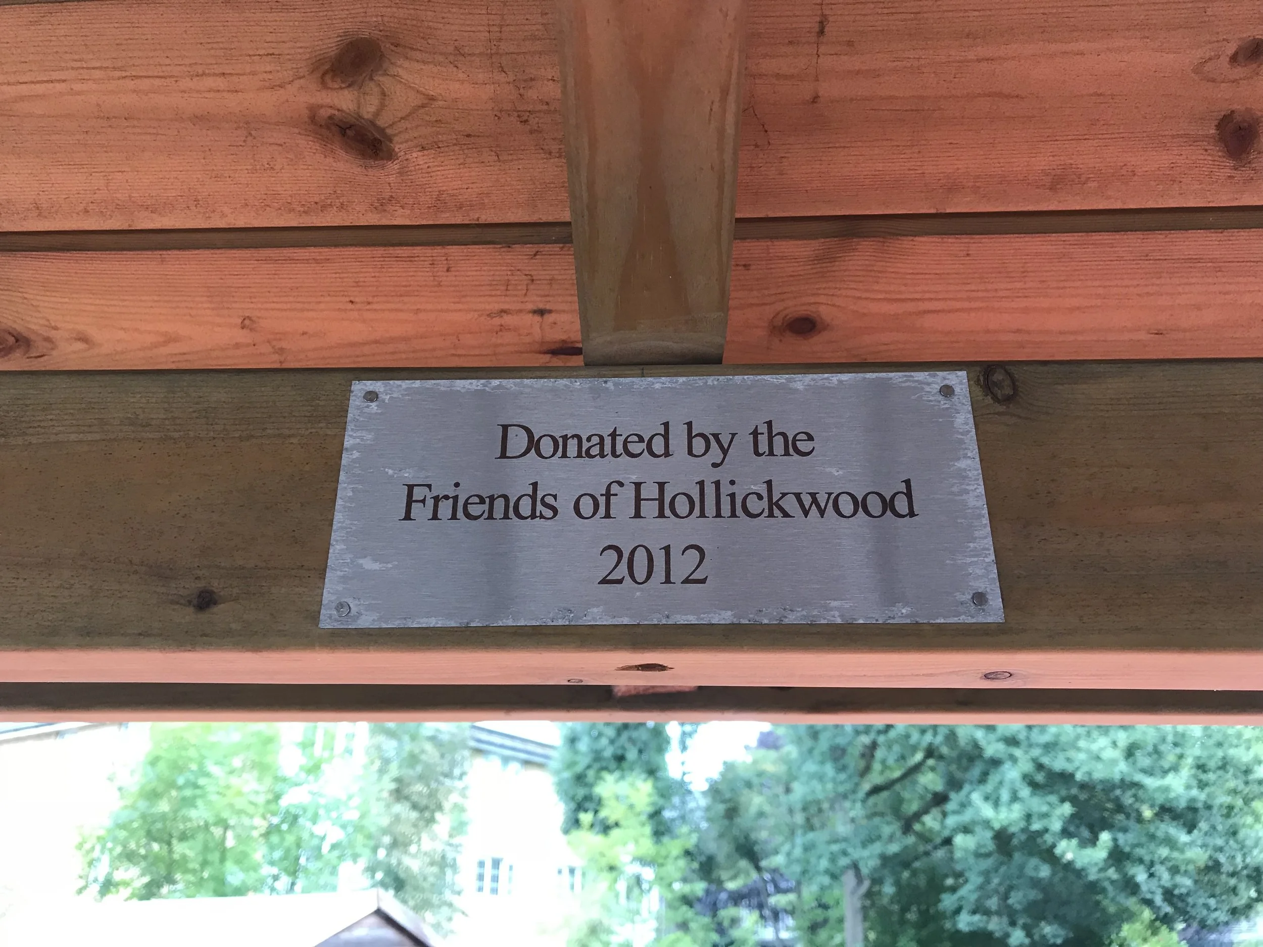 Hollickwood School outdoor classroom