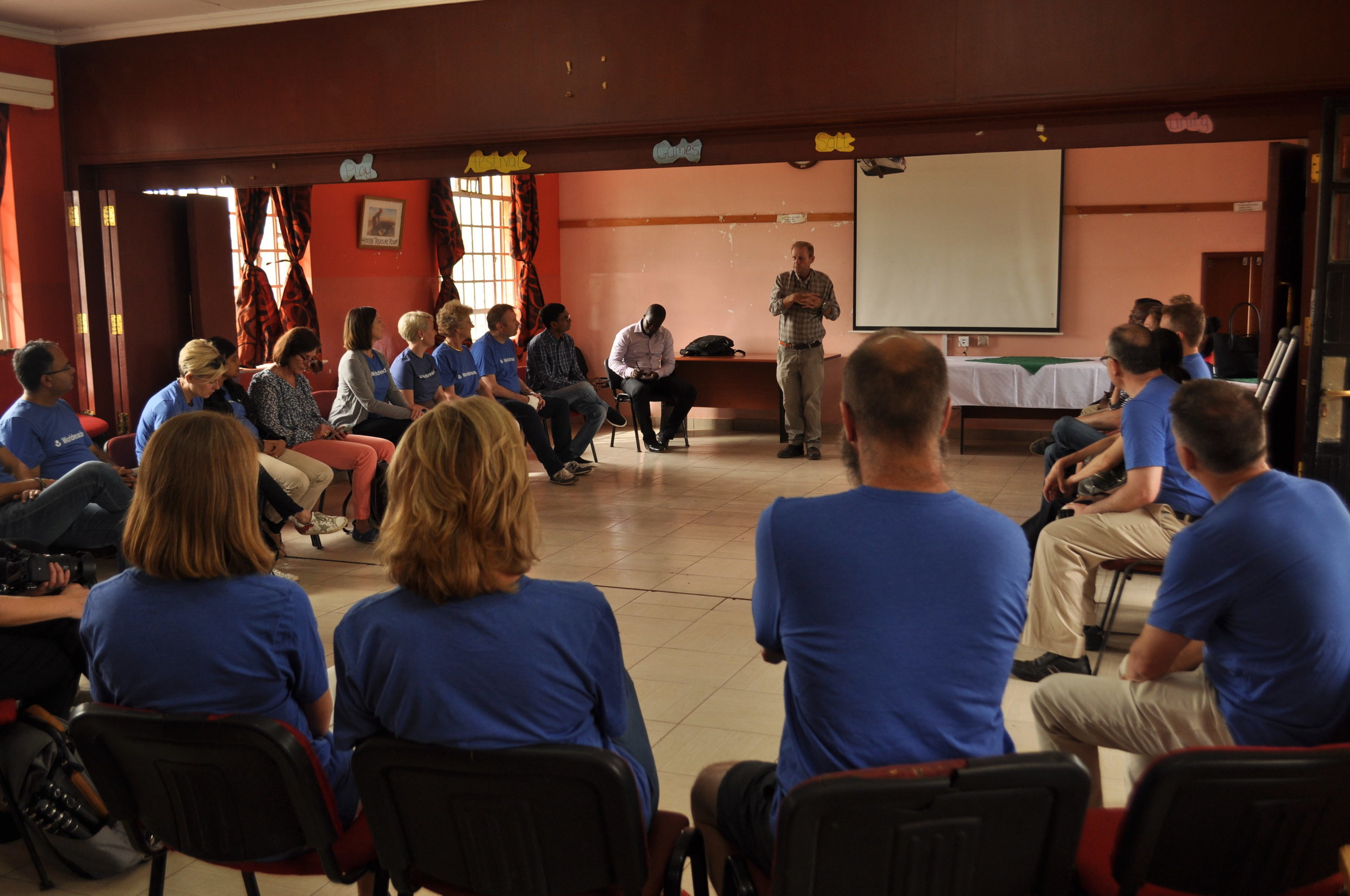 World Reader Visit &amp; Birmingham University donation