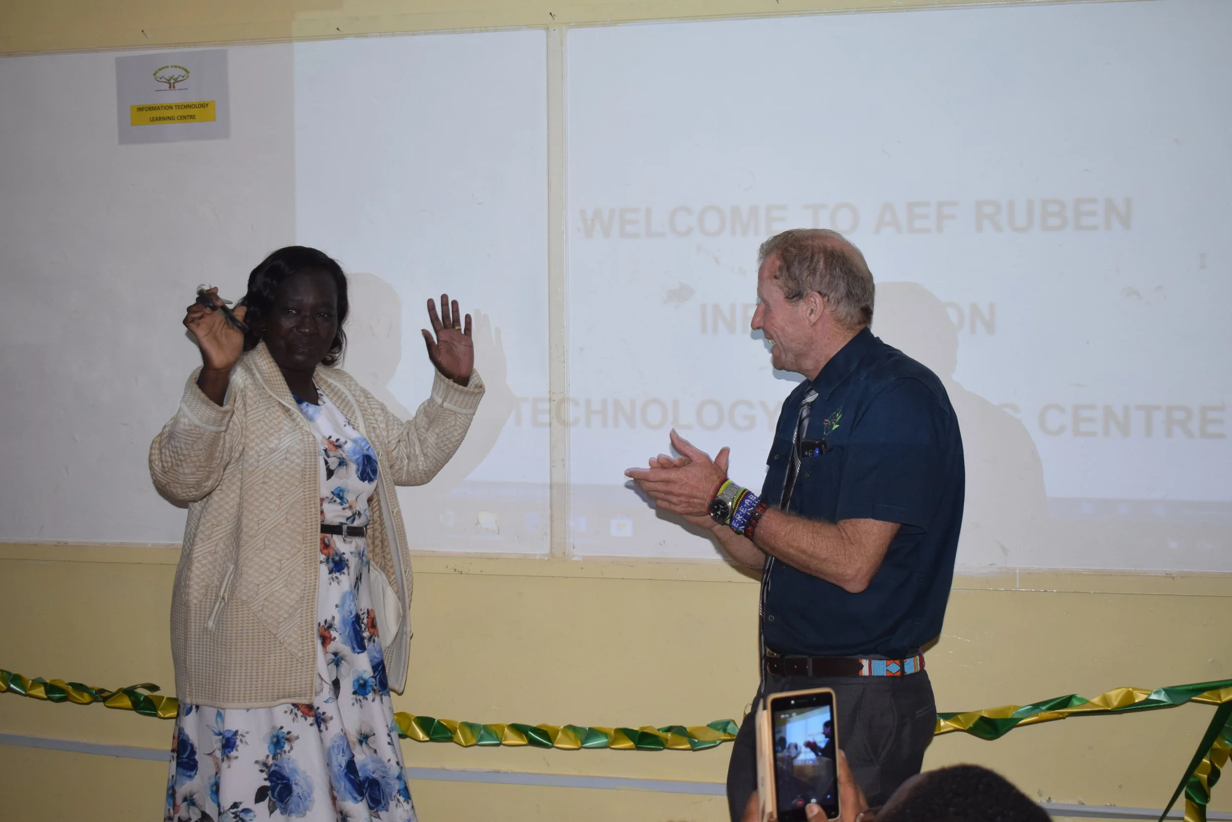 Information Technology Centre Opens at AEF Ruben School