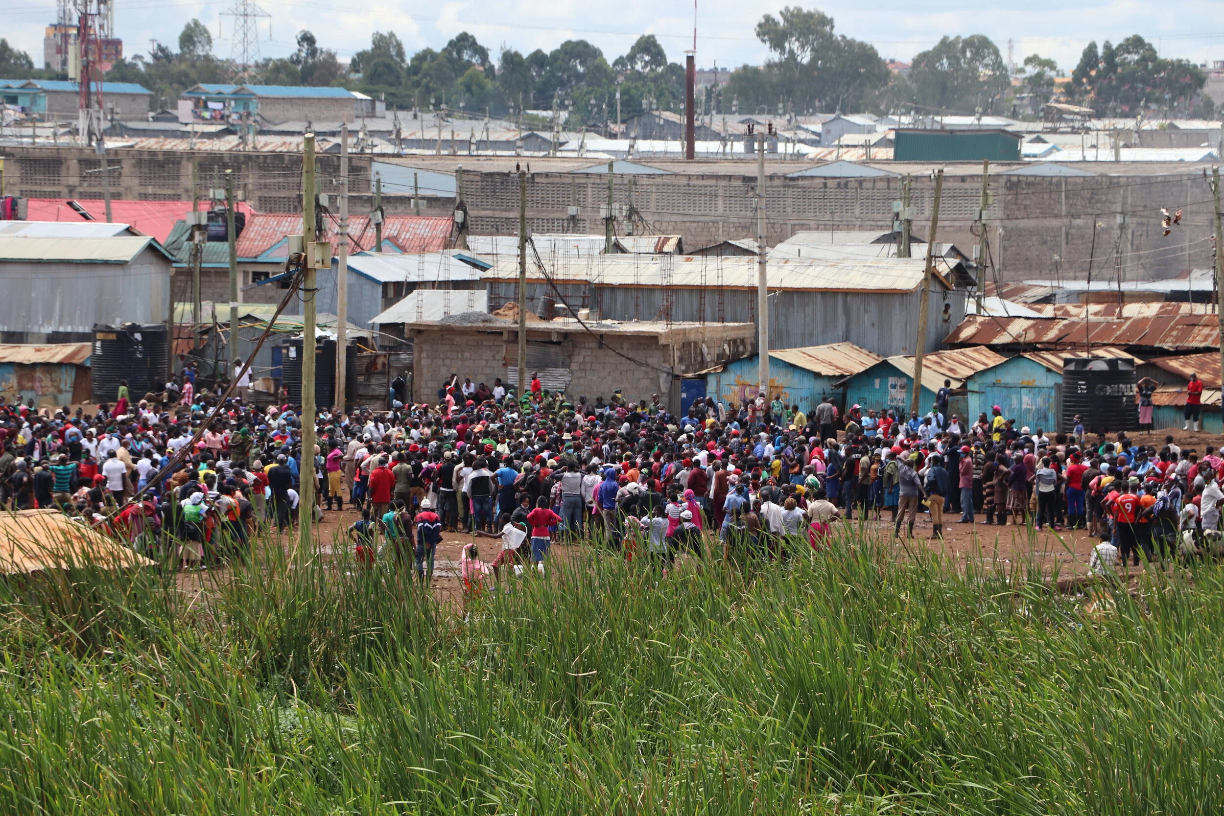 Social distancing a non-reality?