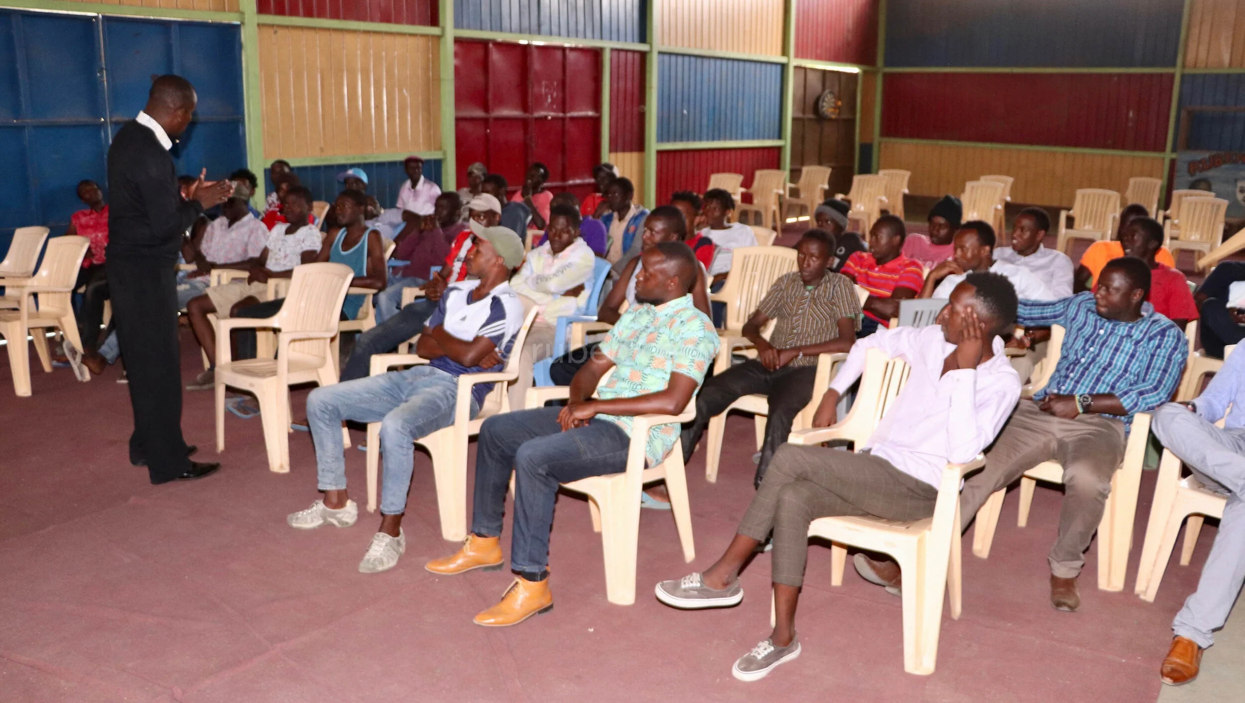 Young fathers receive guidance to better their lives and those around them
