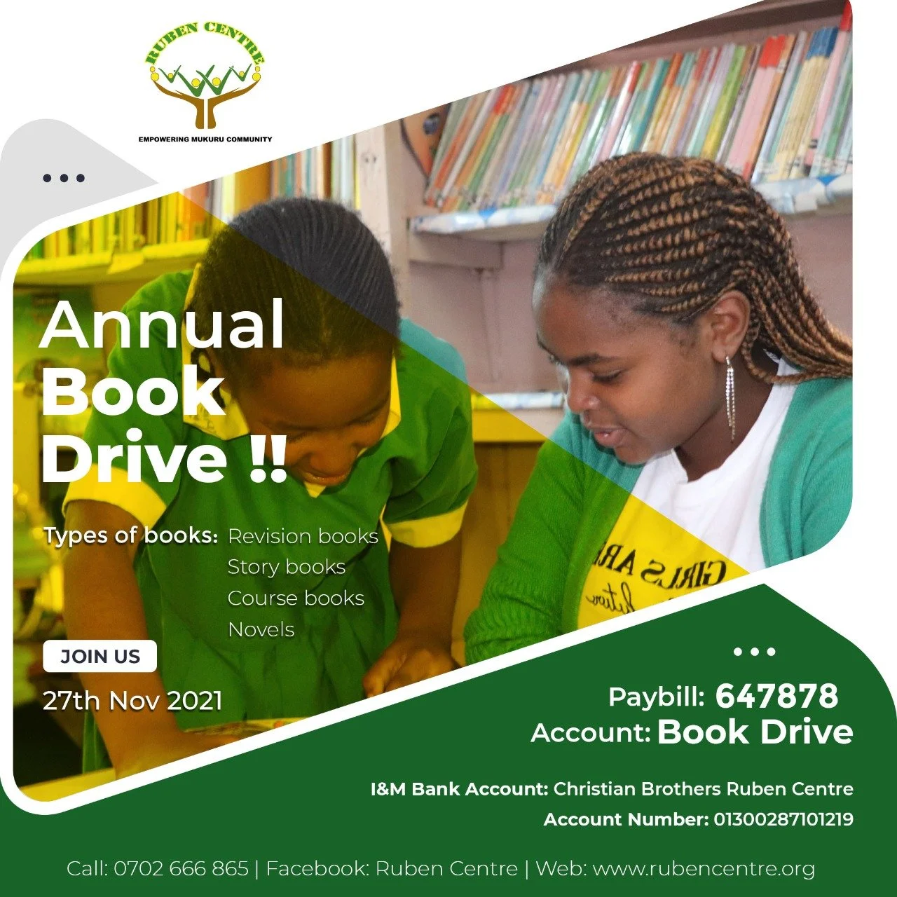BOOK DRIVE INITIATIVE
