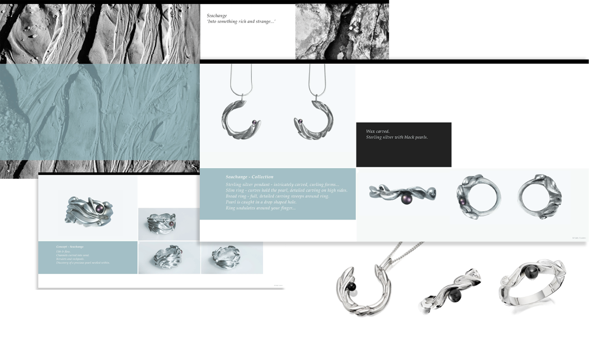 Seachange - 2015 - Original submission and the collection in store.