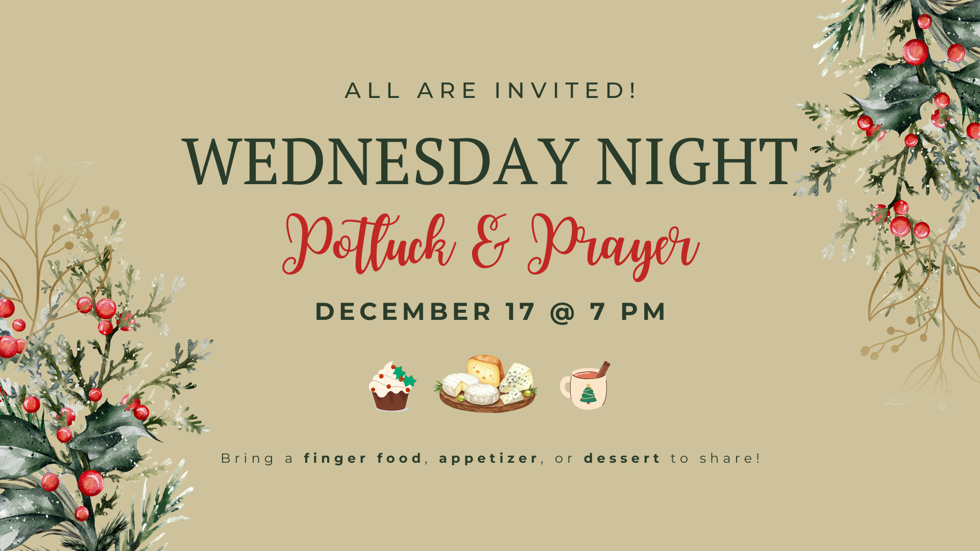 Wednesday Night Potluck