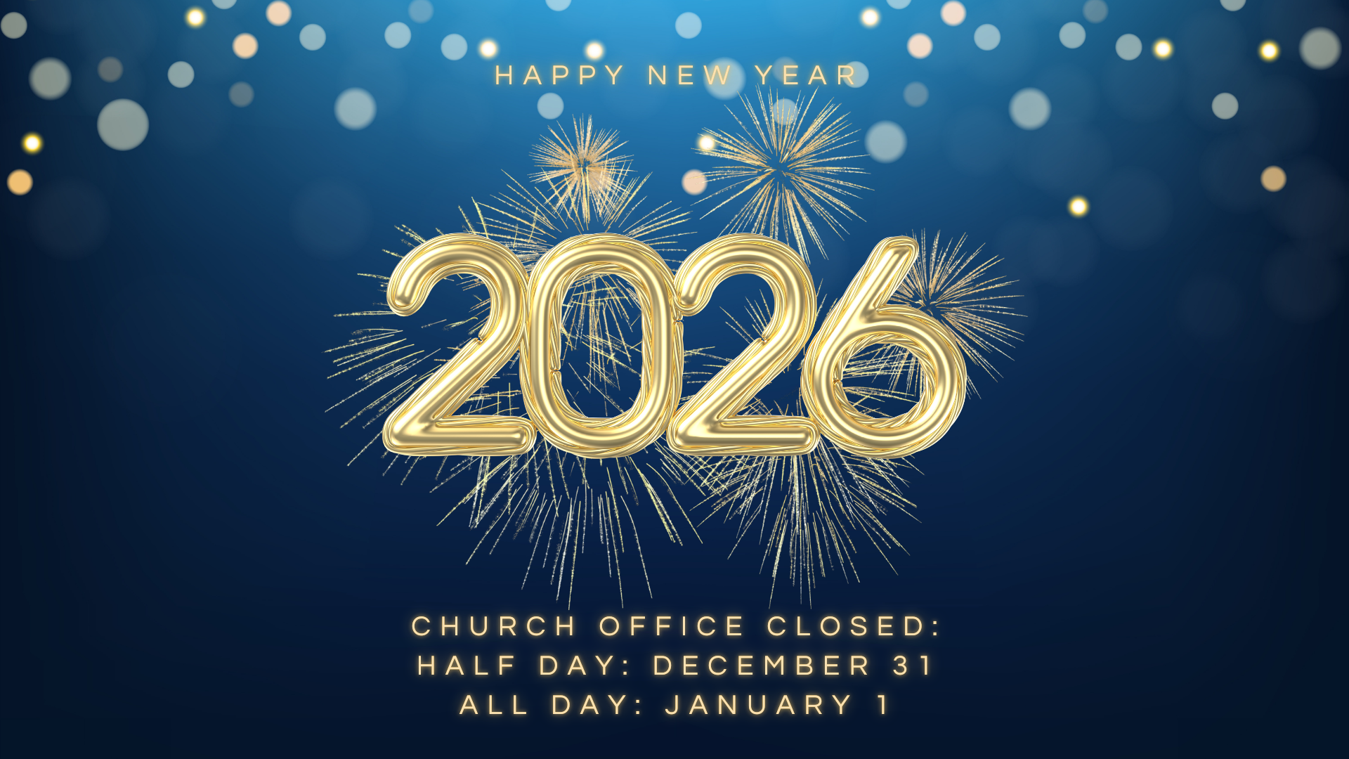 New Year Office Hours