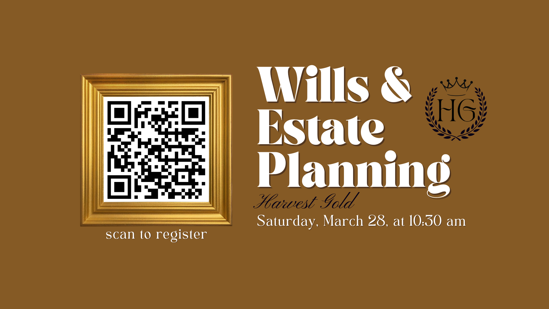 Harvest Gold - Wills &amp; Estates Planning