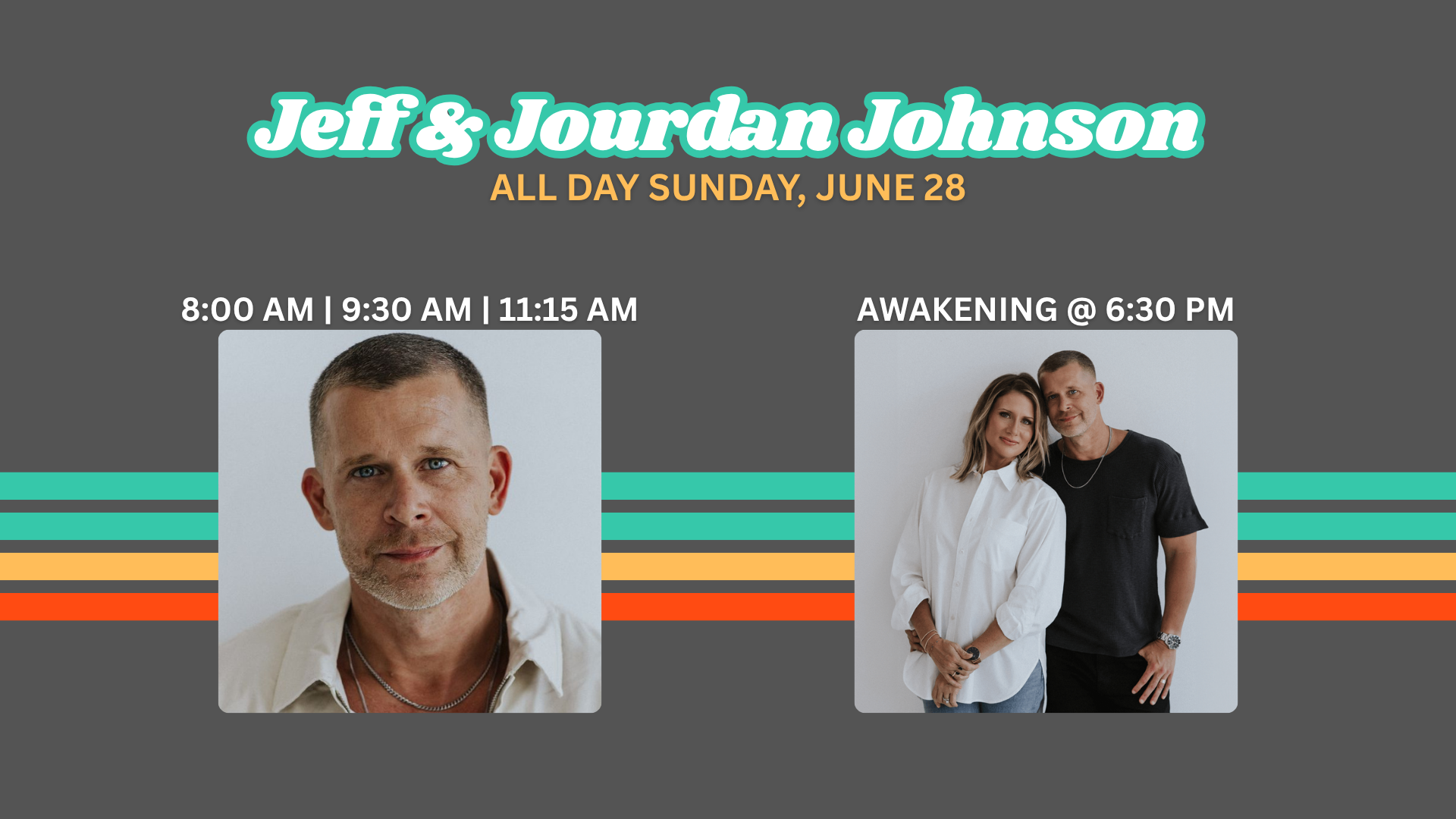 SPECIAL SUNDAY: Jeff &amp; Jourdan Johnson