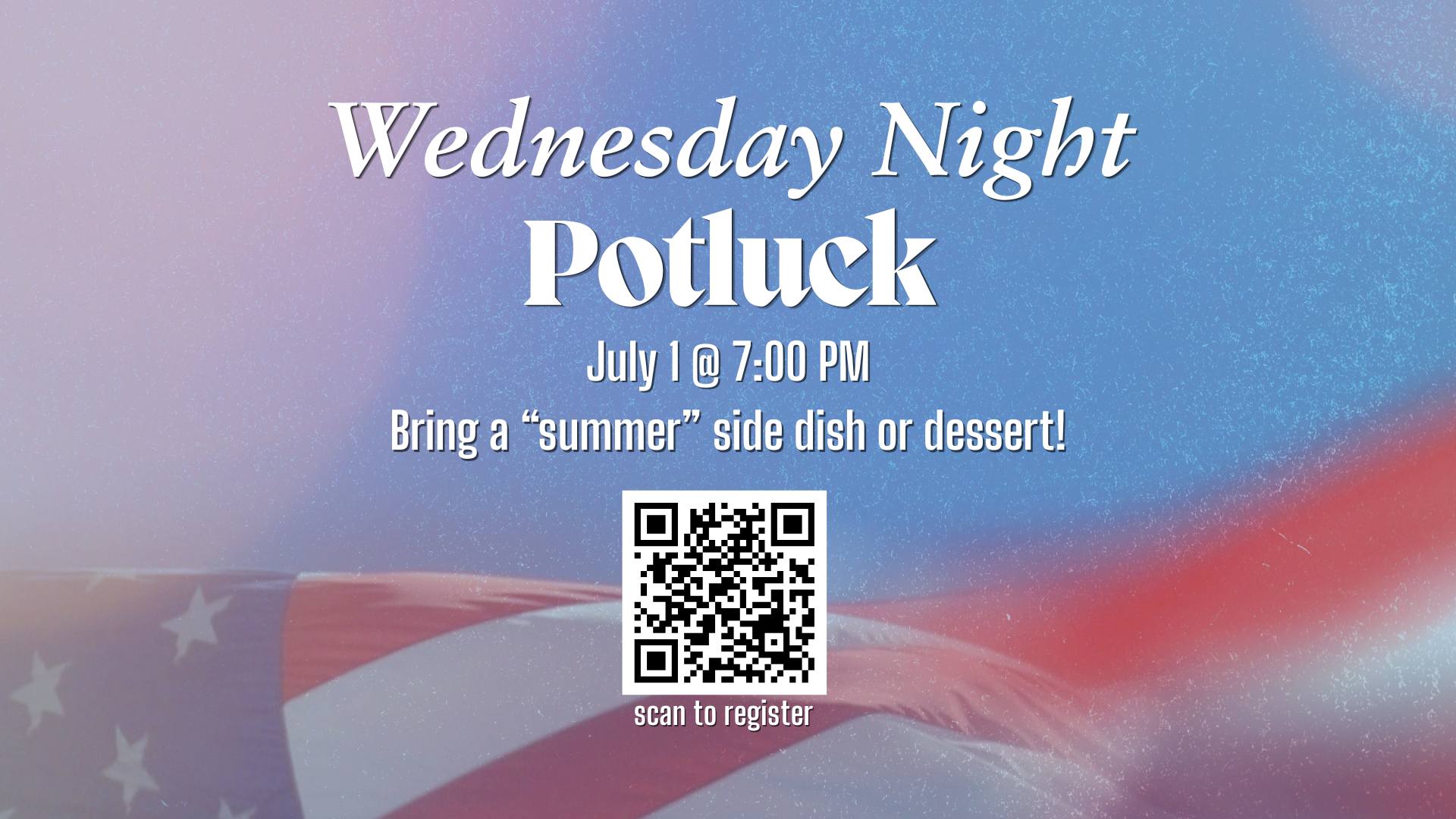 Patriotic Potluck