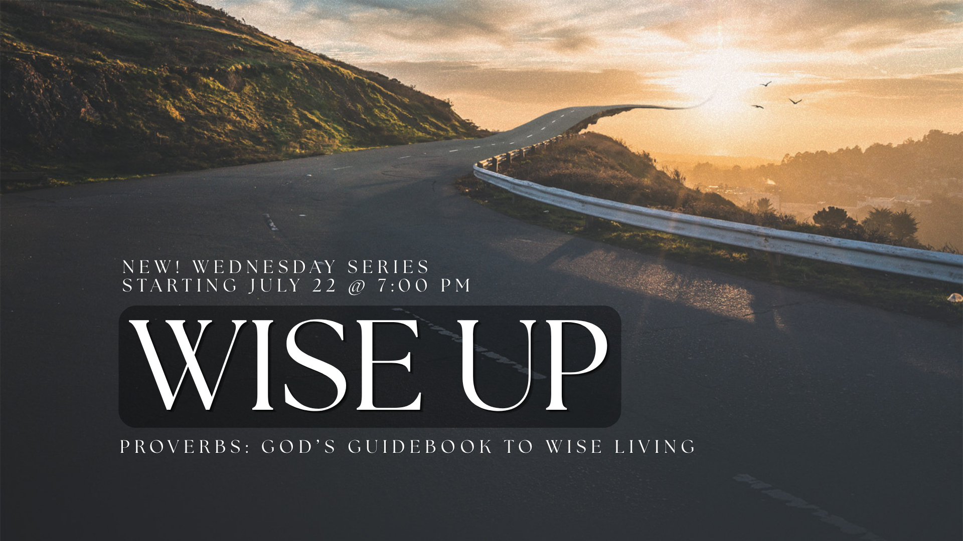 NEW! Wednesday Night Series: Wise Up