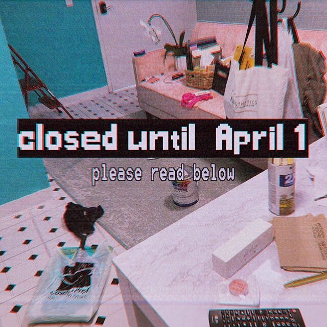 As of Tuesday this week I have closed up shop until April 1st. I have decided to flatten the curve and get my shop projects done at the same time. I reached out to all my clients this week via email and will reach out individually to each client next