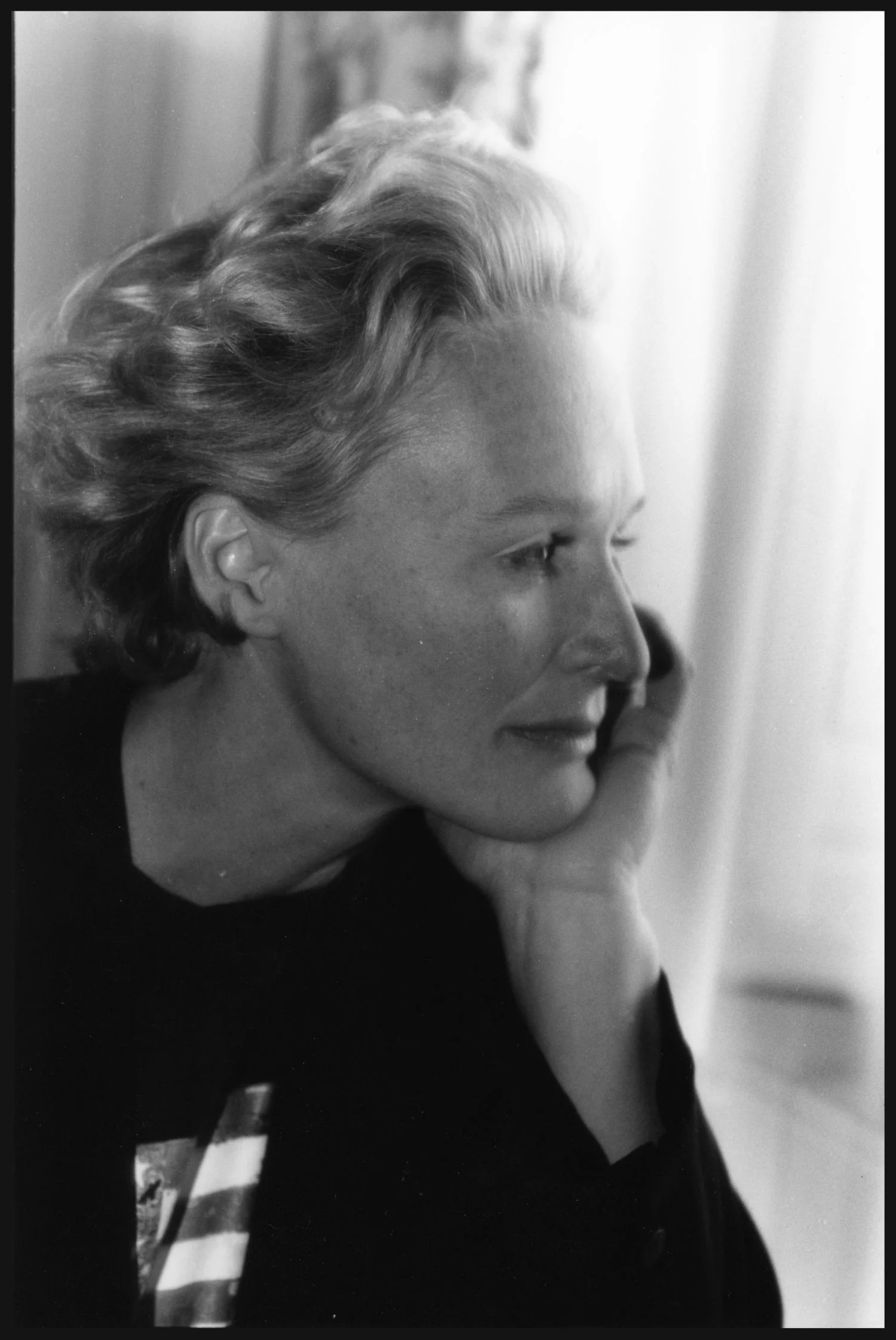 Glenn Close | Hotel Raphael Paris 1991 | Photo sandrine cohen