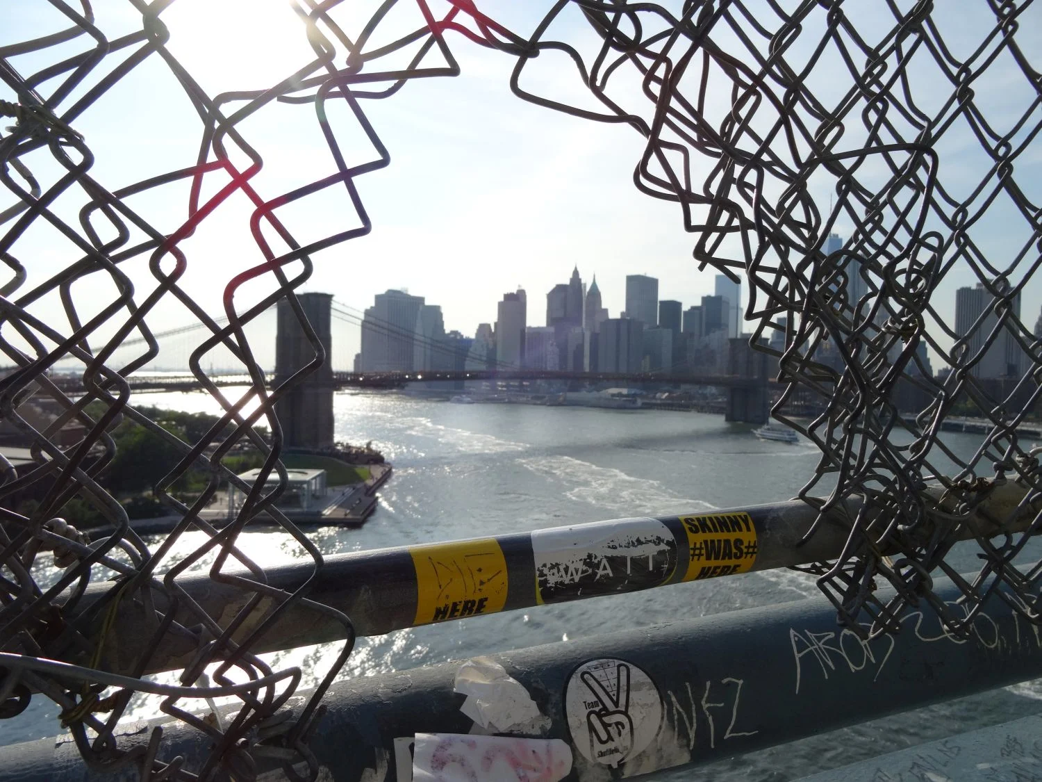 Manhattan view from the Williamsburg bridge | photo sandrine cohen