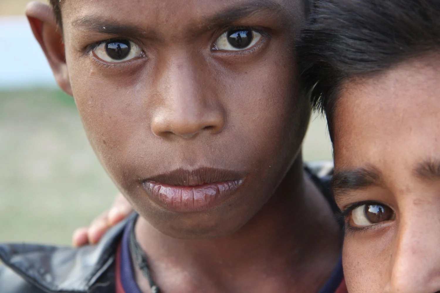 Jaipur | Rajasthan | Pink city | Two young boys of Jaipur | ©sandrine cohen