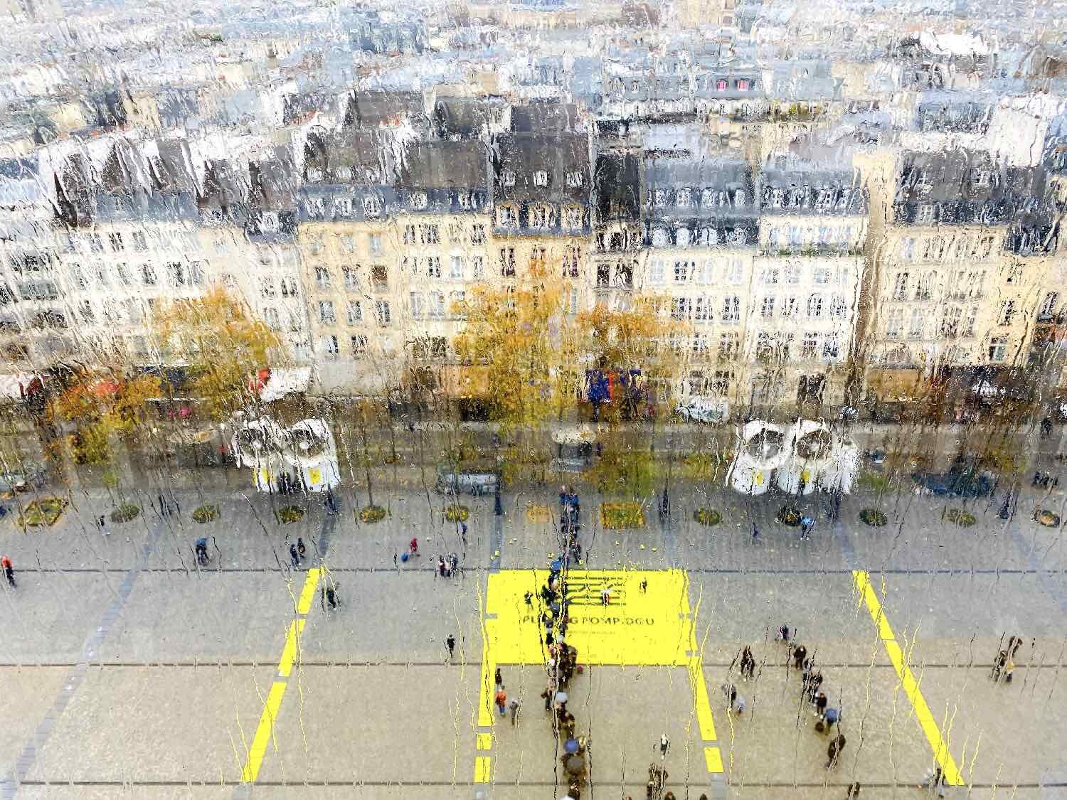 Vue du Centre Pompidou | Paris 4e | photo sandrine cohen